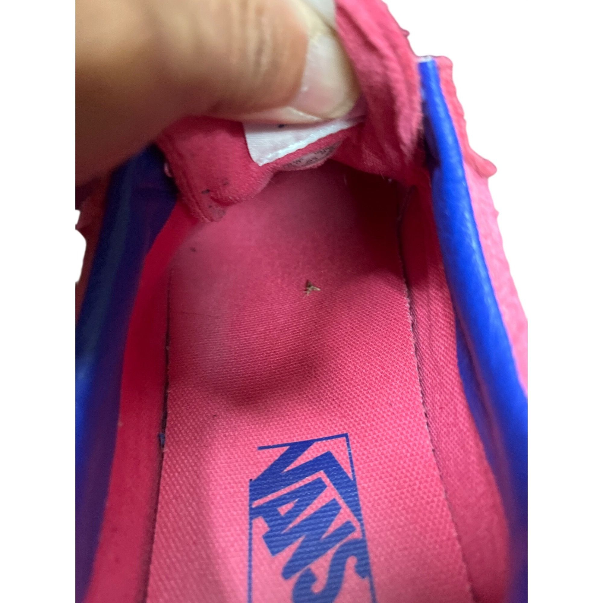Vans Vans Off The Walls wms pink blue suede low top sneakers shoe Size US 9.5 / IT 39.5 - 8 Thumbnail