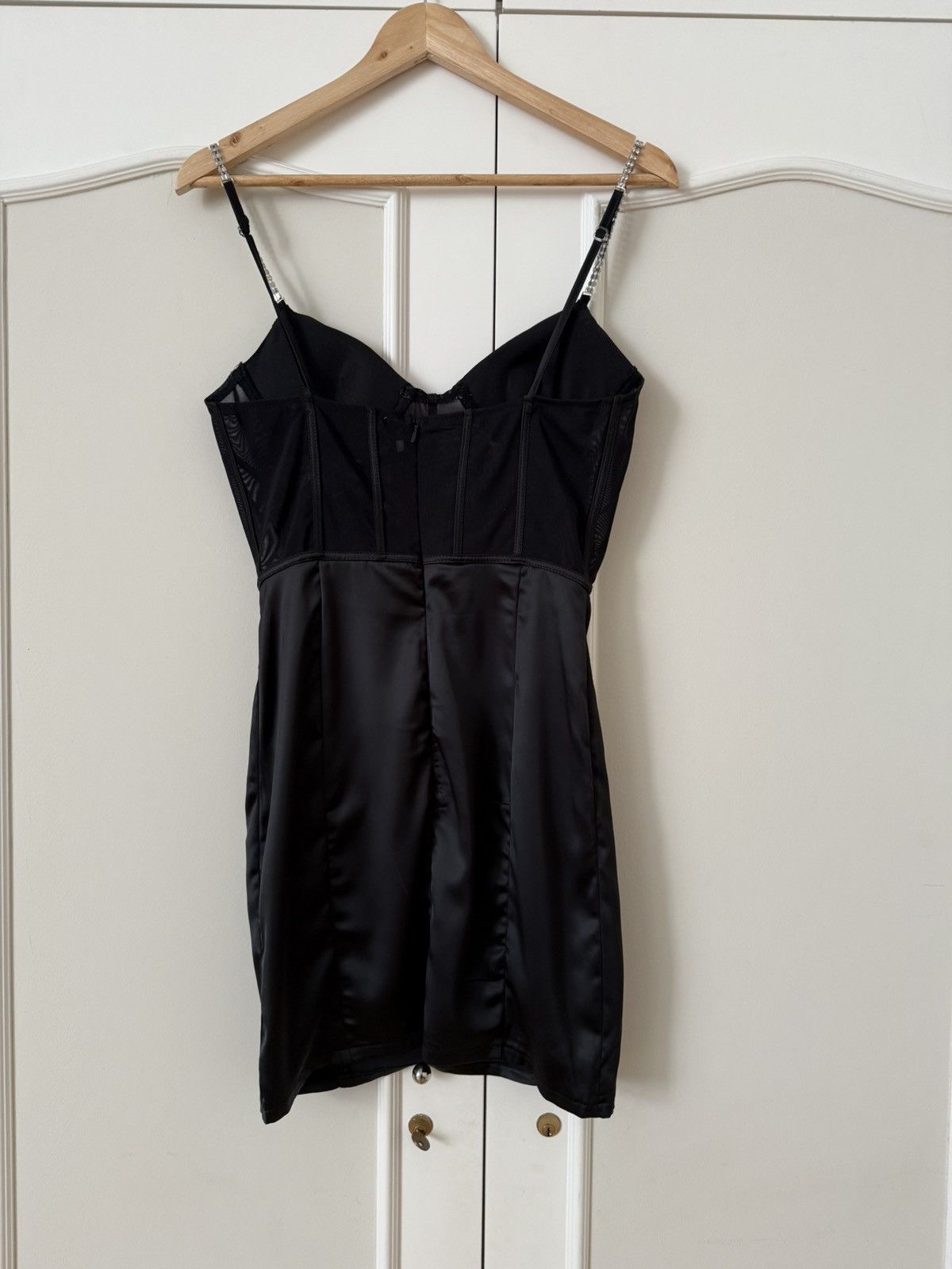 Designer × Vintage Mini Corset Dress Size S / US 4 / IT 40 - 2 Thumbnail