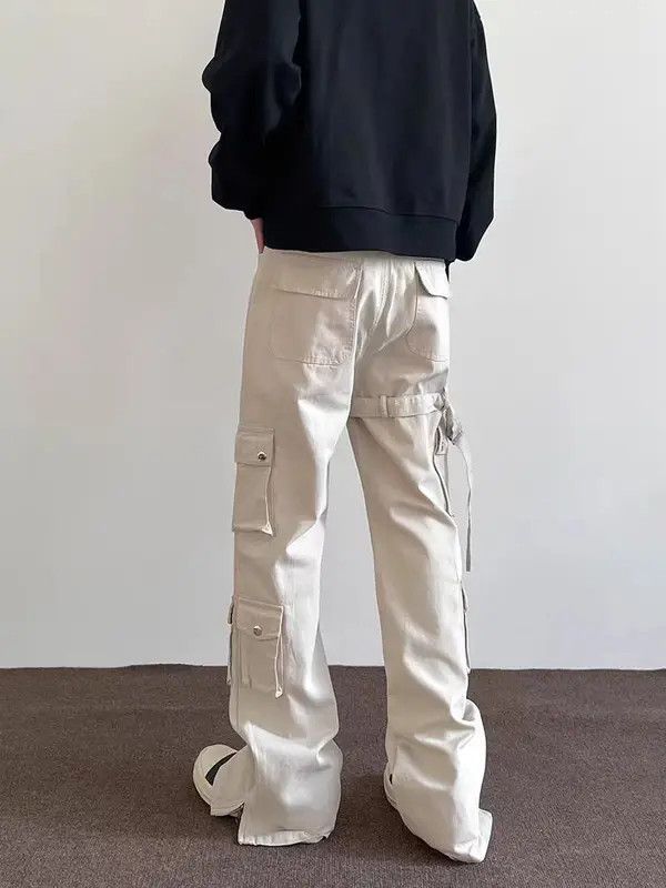 VIBE High street vibe style strappy pocket cargo casual pants Size US 32 / EU 48 - 3 Thumbnail