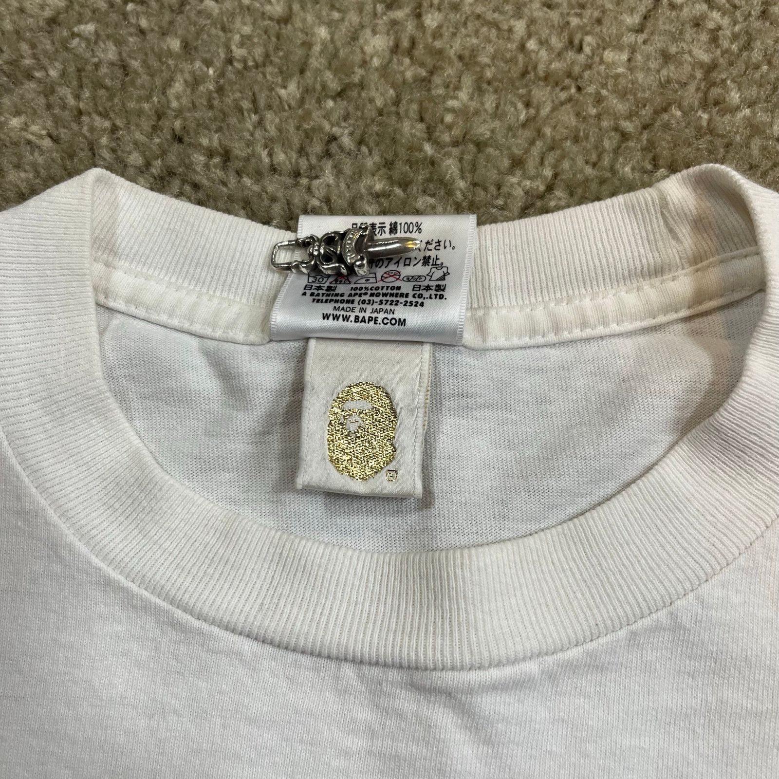Bape × Nigo Authentic Bape x Teriyaki Boyz Shark Tee L Size US L / EU 52-54 / 3 - 5 Thumbnail