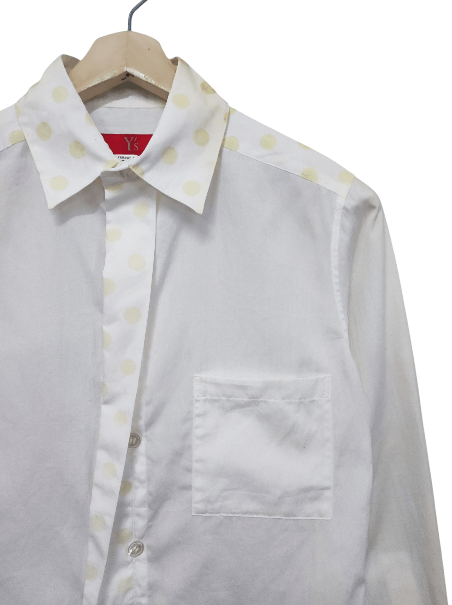 Japanese Brand × Y's Yamamoto Y's Yohji Yamamoto Polka dot womans Button Up Size M / US 6-8 / IT 42-44 - 4 Thumbnail