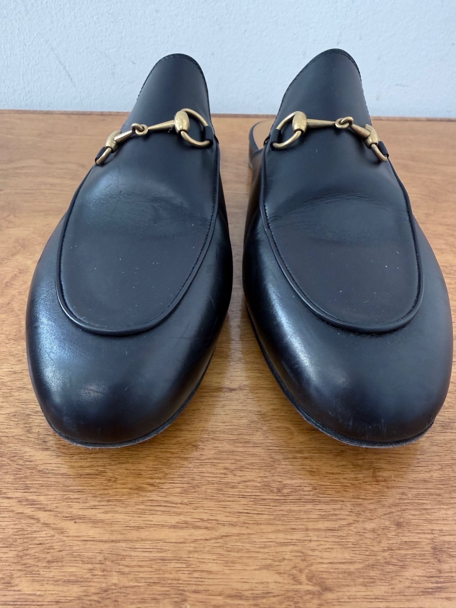 Gucci Gucci Betis Glamour Horsebit Mules Size US 11 / IT 41 - 3 Thumbnail