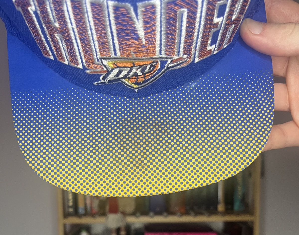 Mitchell & Ness × NBA Mitchell and Ness Oklahoma City Thunder OKC Snapback Wool Size ONE SIZE - 2 Thumbnail