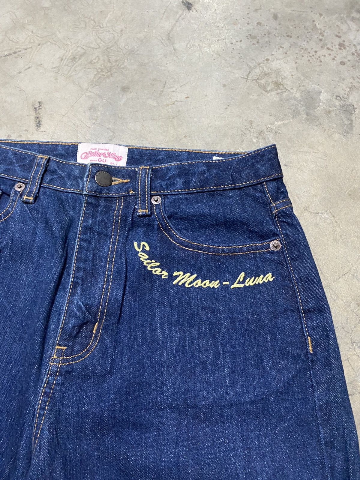 Anime Vintage Anime Japan Sailor Moon 25 Anniversary Crop Jeans Size US 28 / EU 44 - 5 Thumbnail