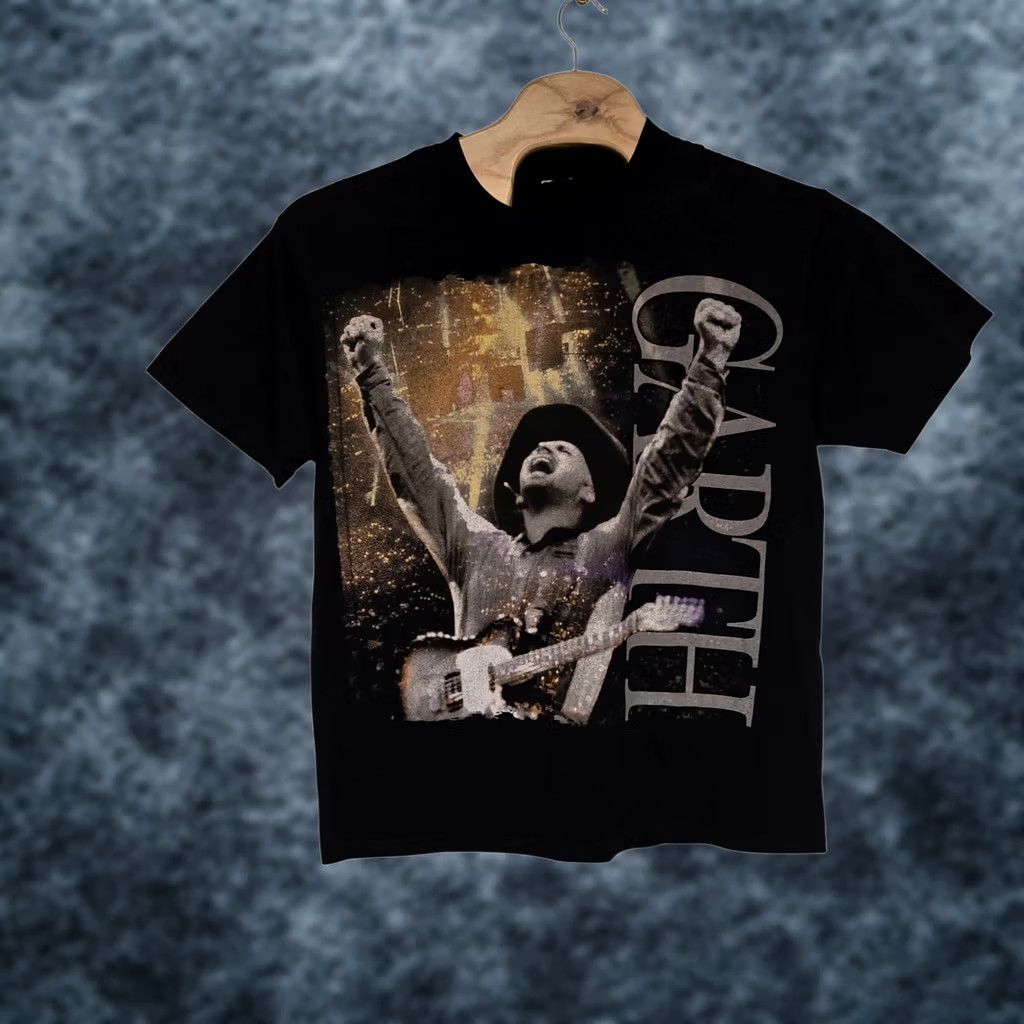 Brooks Y2K Garth Brooks Kansas City 2007 Shirt Men XL Black Shirt Mens XL Black Kansas City 2007 Garth Brooks Y2K Shirts Mens Black Size US XL / EU 56 / 4 - 1 Thumbnail