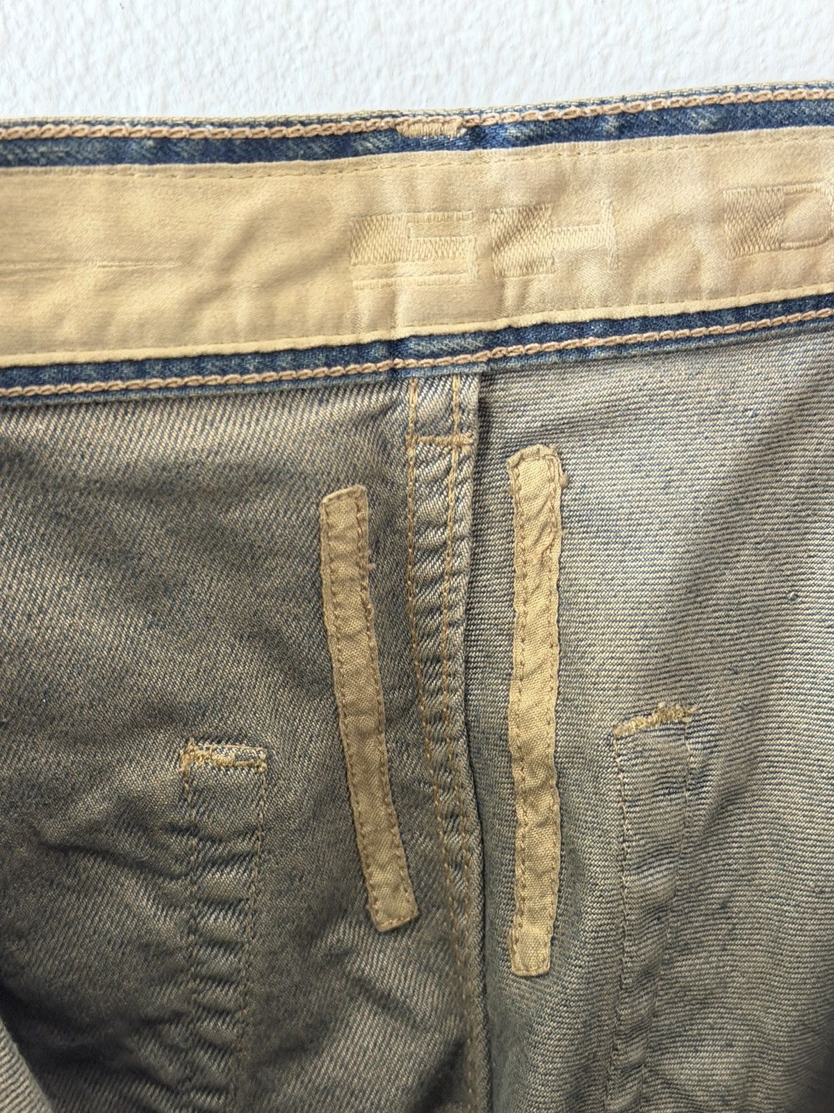 Rick Owens AW06 Mudwash Spiral Bootcut Denim Jeans 29 Size US 34 / EU 50 - 7 Thumbnail
