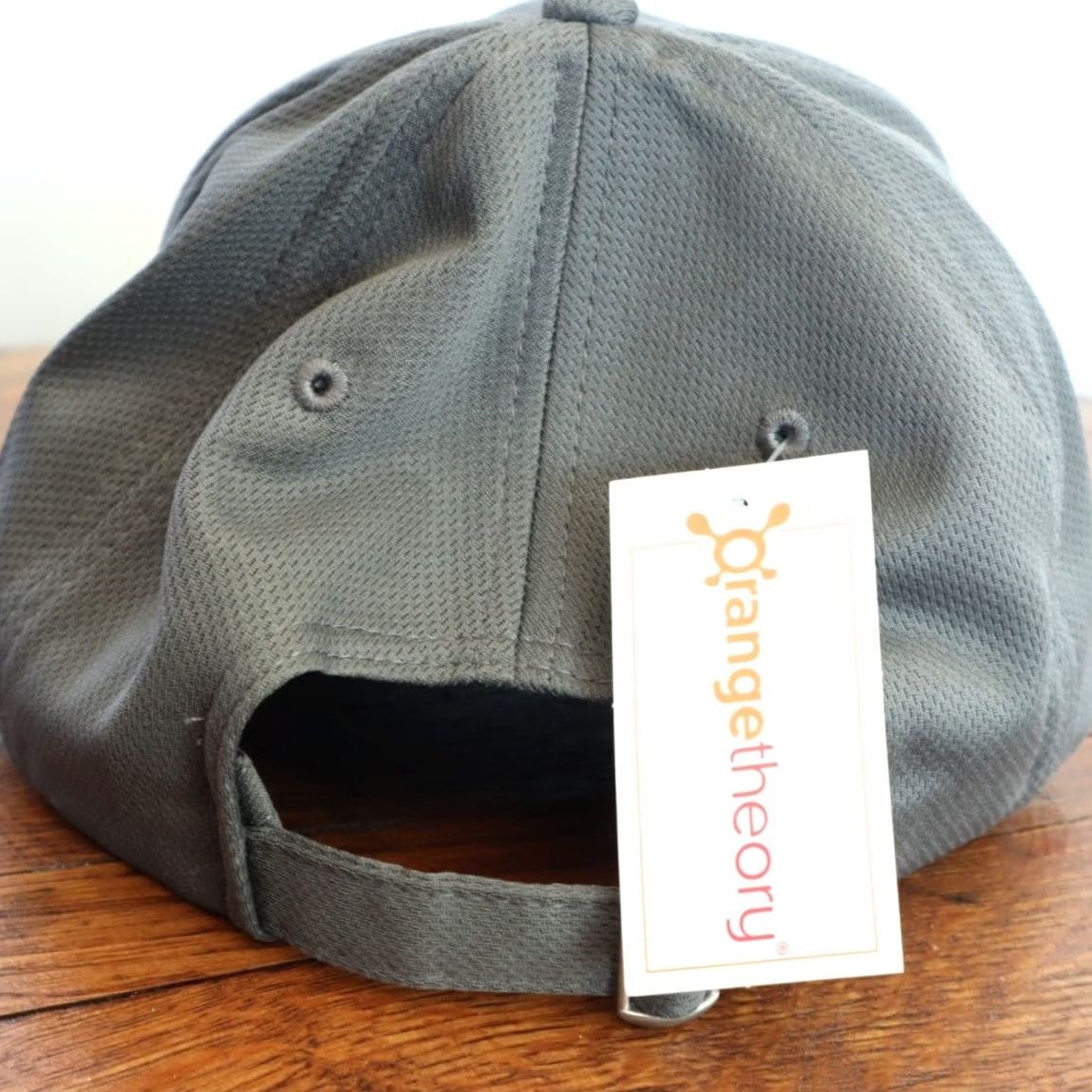 Theory Orange Theory Fitness Training Gray Strapback Hat Mens One Size Gray Snapback Hat Size ONE SIZE - 2 Thumbnail