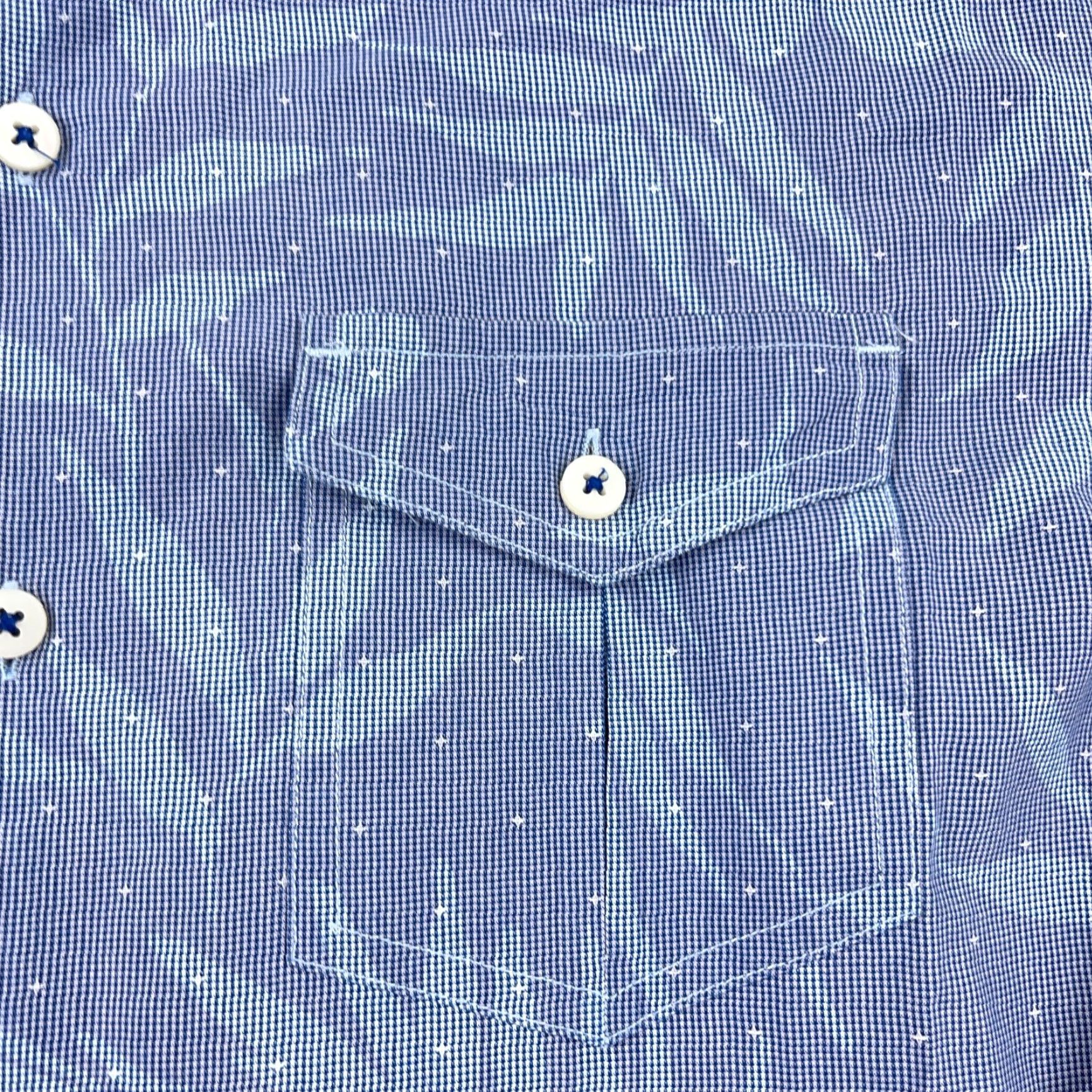 Tommy Bahama Tommy Bahama Shirt Men Medium Blue Floral Button Up Island Modern Fit Camp Regular Sleeve Long Sleeve Casual Button-Up Seasonal Floral Pattern Mens Size US M / EU 48-50 / 2 - 3 Thumbnail