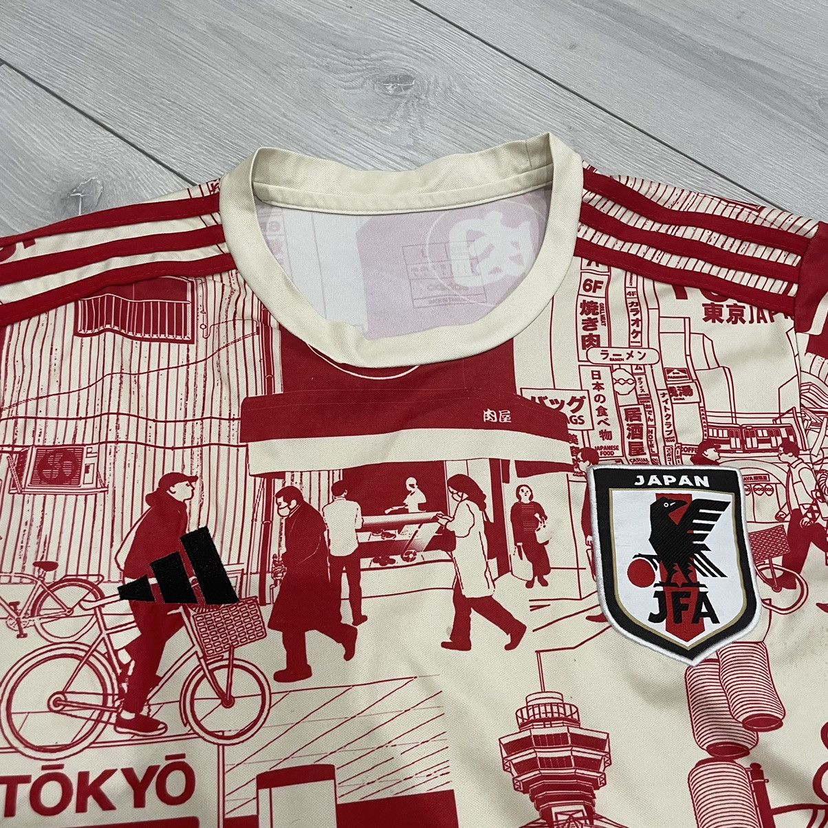 Band Tees Japan adidas Tokyo osaka shirt jersey tee soccer football Size US L / EU 52-54 / 3 - 2 Thumbnail