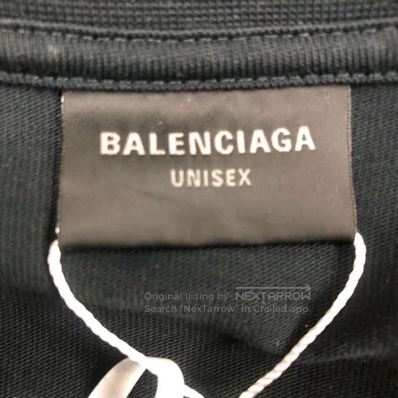 Balenciaga Balenciaga Cotton T-Shirt, XS, Black Size US XS / EU 42 / 0 - 4 Thumbnail
