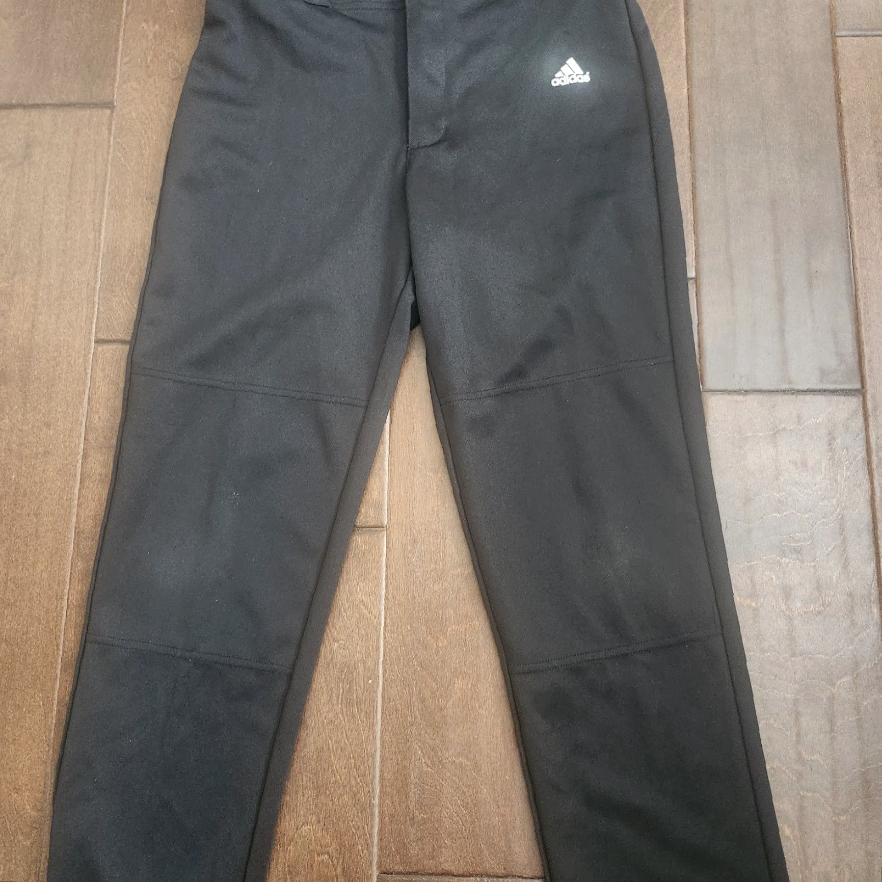 Adidas Adidas Climalite Mens Medium Black Athletic Training Pants Cropped Inseam Size US 31 - 4 Thumbnail