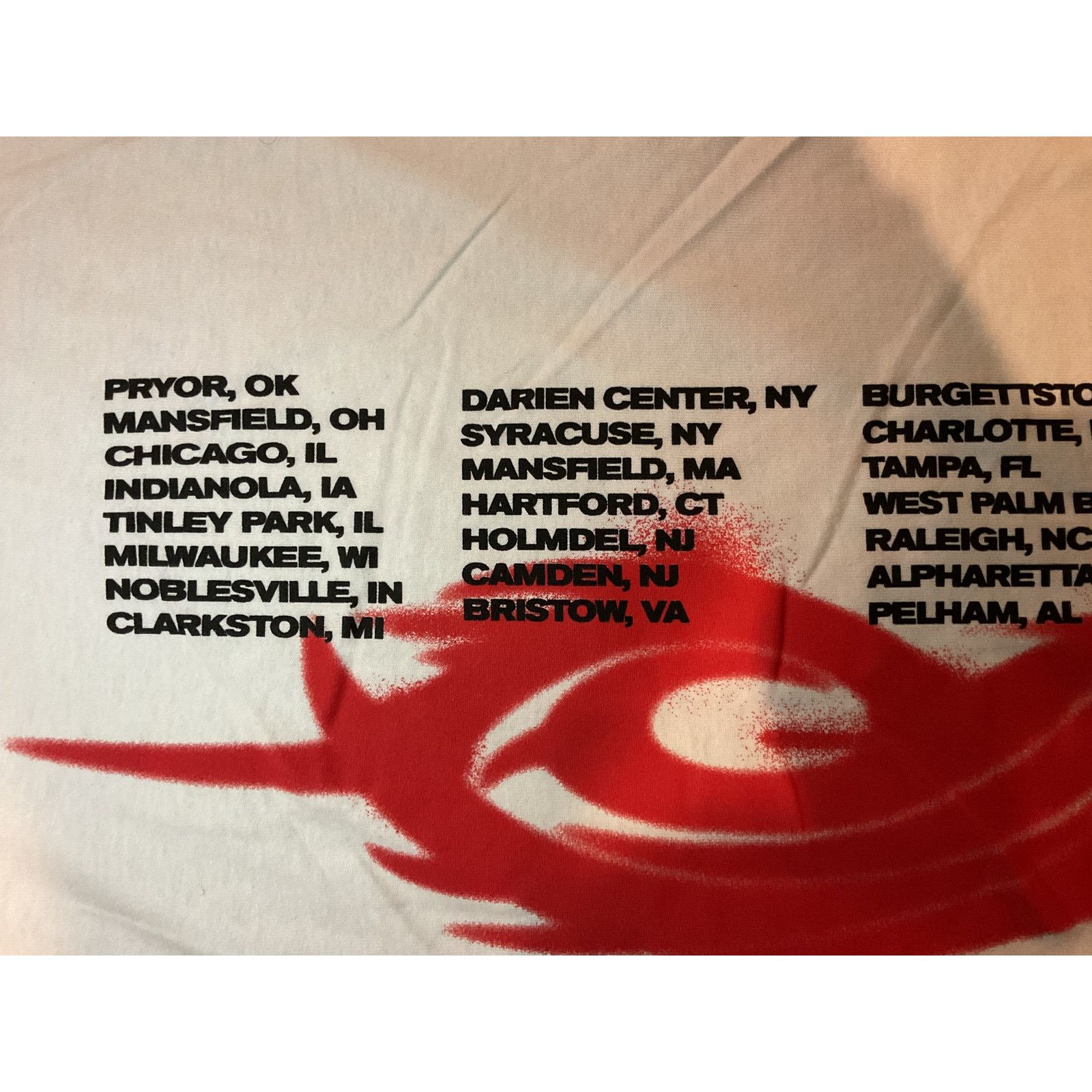 Slipknot 🔥 Slipknot 2021 Tour Tee (Red Spray Graphic) Size US S / EU 44-46 / 1 - 5 Thumbnail