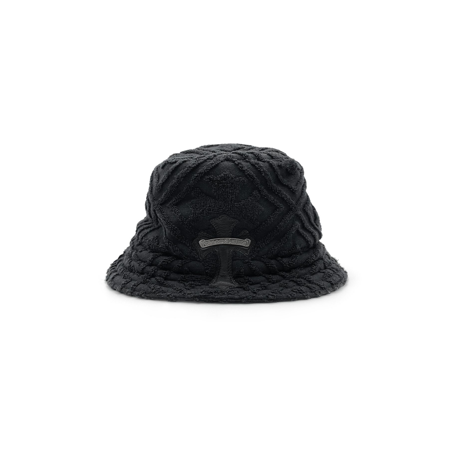 Chrome Hearts Chrome Hearts Cross Patch Terry Cloth Black Hat Size ONE SIZE - 1 Thumbnail