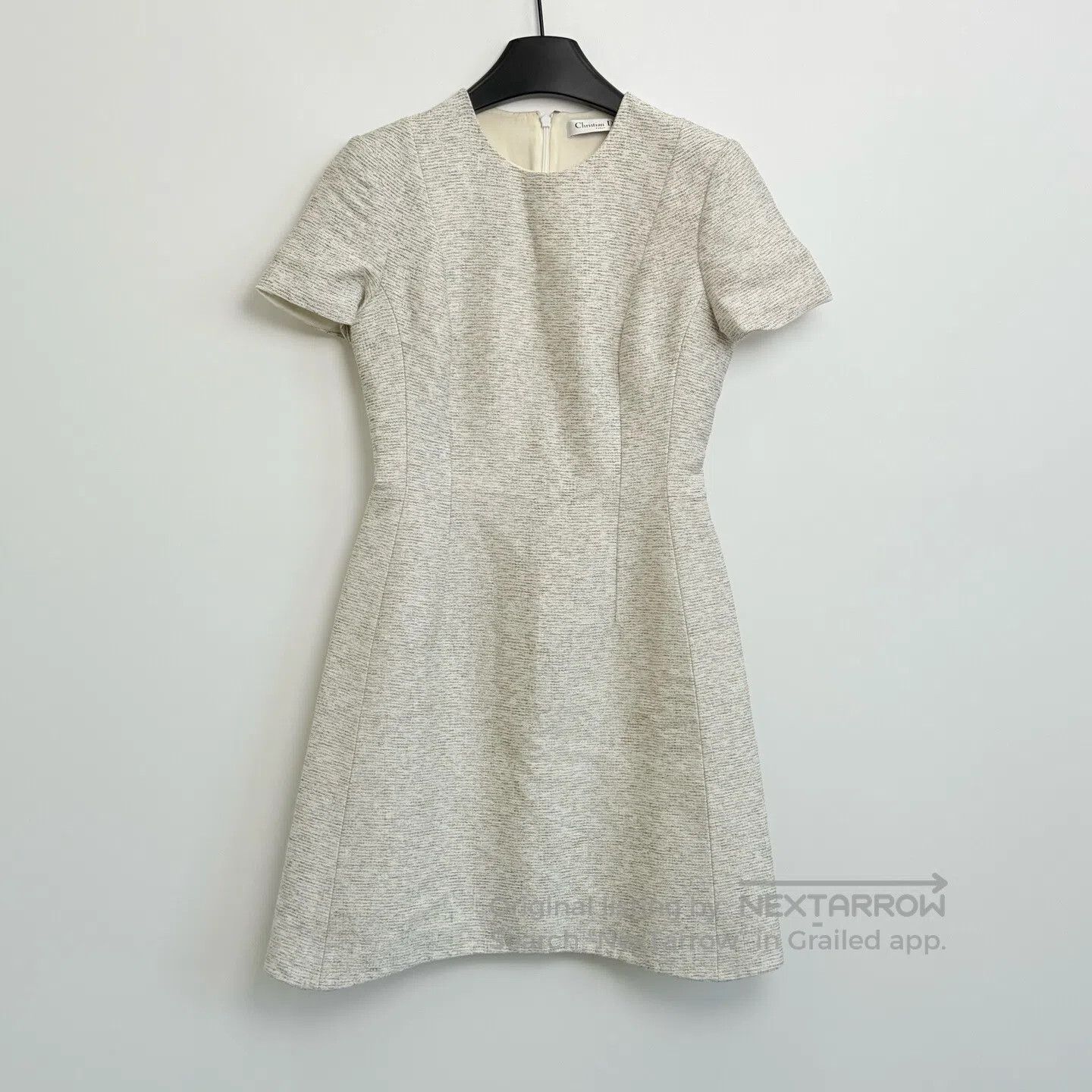 Dior Dior Waist-Cinched Short-Sleeve A-Line Dress| Size XS / US 0-2 / IT 36-38 - 1 Thumbnail