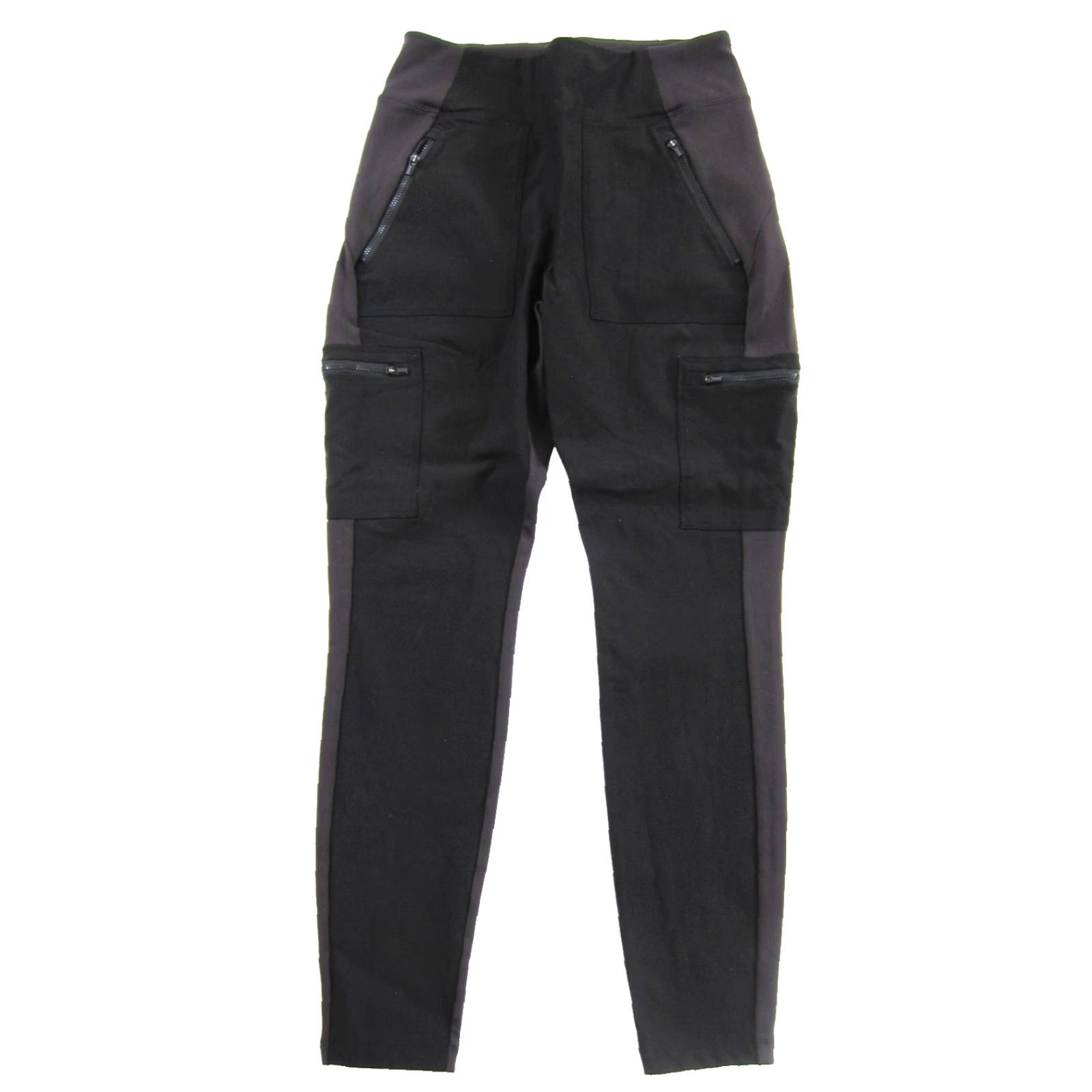 Athleta Athleta Pant Women 8 Black Nylon Spandex Stretch Cargo pockets Travel Athleisure Pant Size 30" / US 8 / IT 44 - 2 Thumbnail