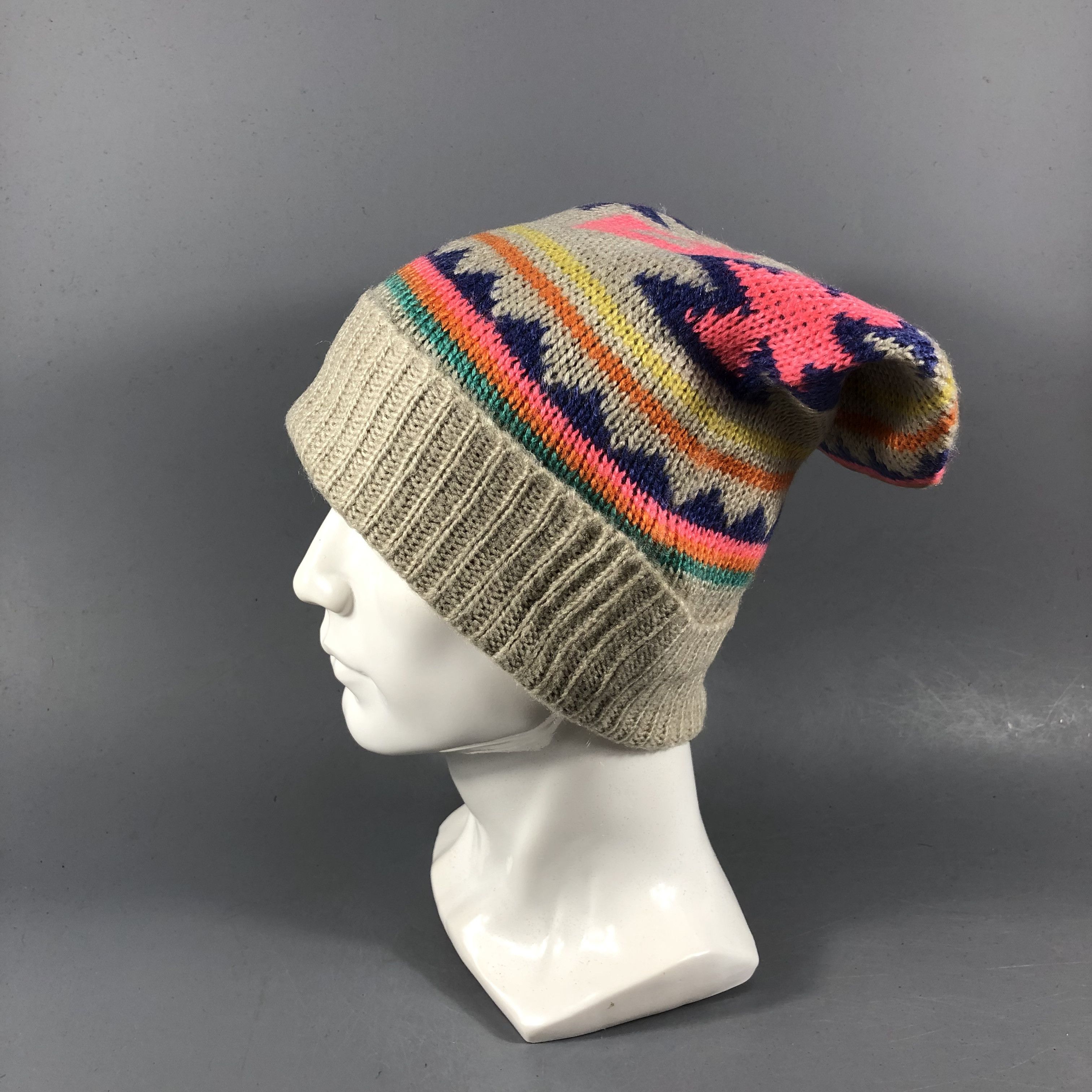 Forever 21 Forever21 Navajo Beanie Snowcap Snow Hat B1054 Size ONE SIZE - 2 Thumbnail
