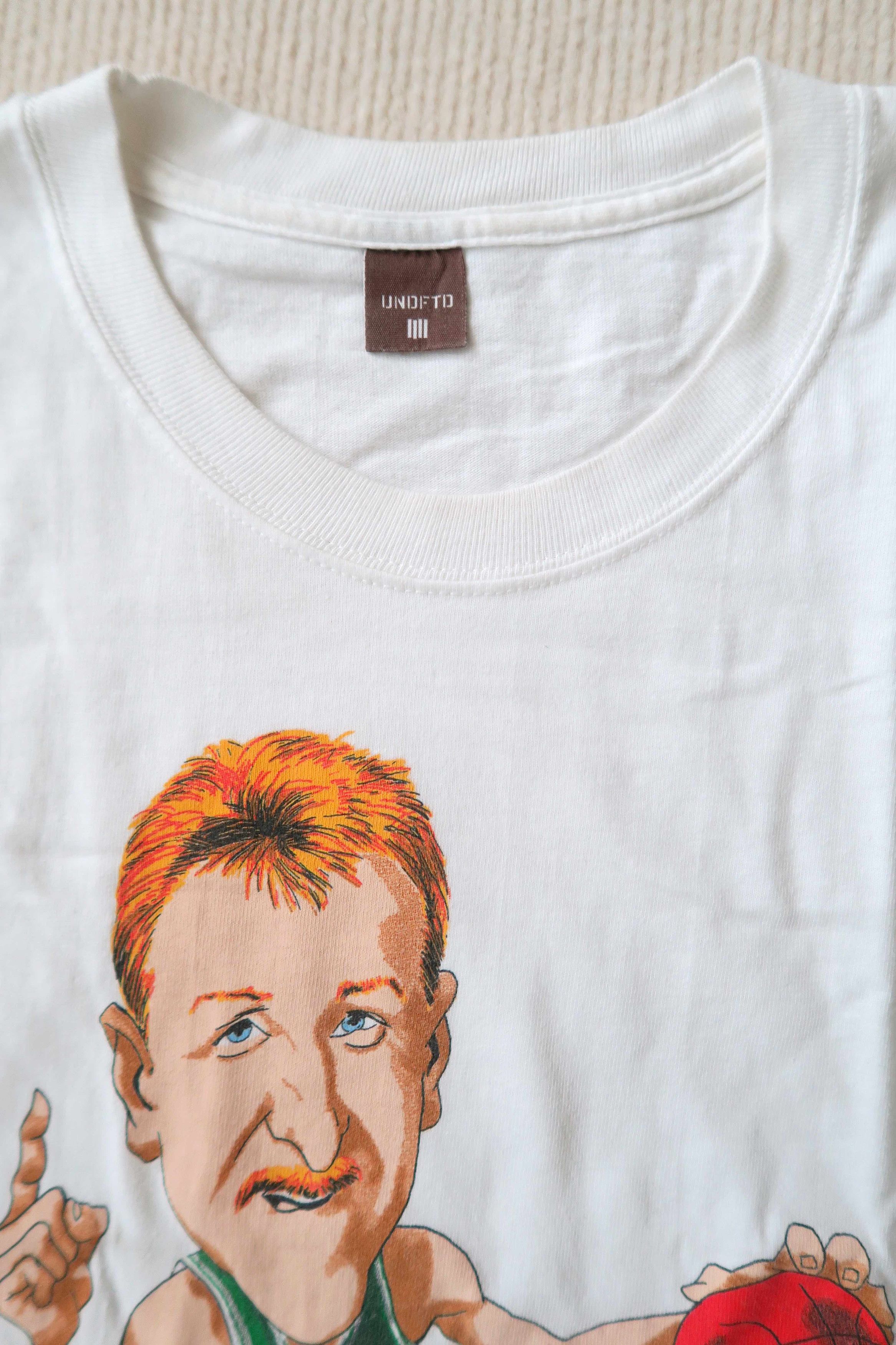 Undefeated Vintage Undefeated Larry Bird Print T-Shirt Size US XL / EU 56 / 4 - 7 Thumbnail