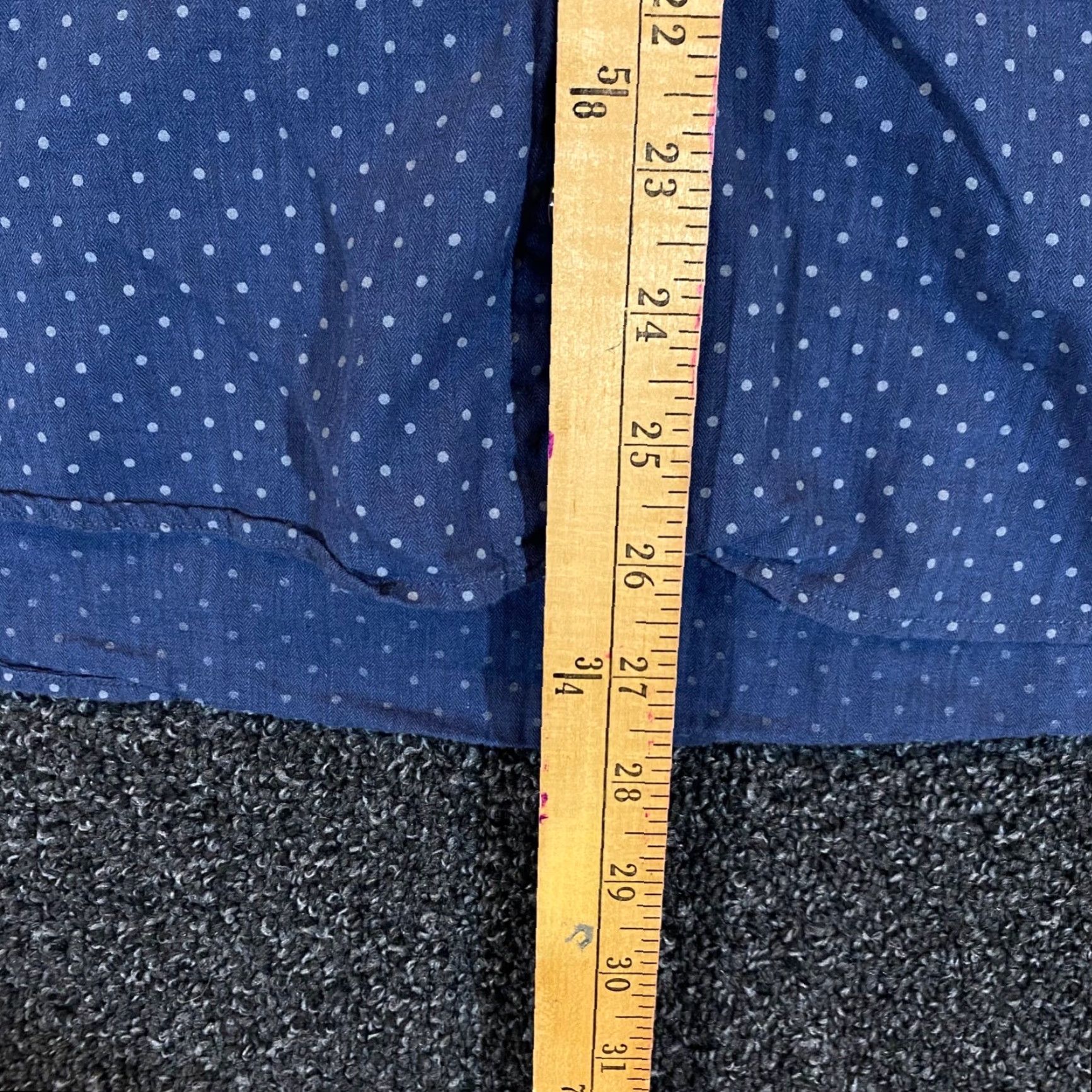 Rodd & Gunn Rodd & Gunn Shirt Mens Large Blue Polka Dot Button Up Outdoors L/S Italy Woven Size US L / EU 52-54 / 3 - 4 Thumbnail