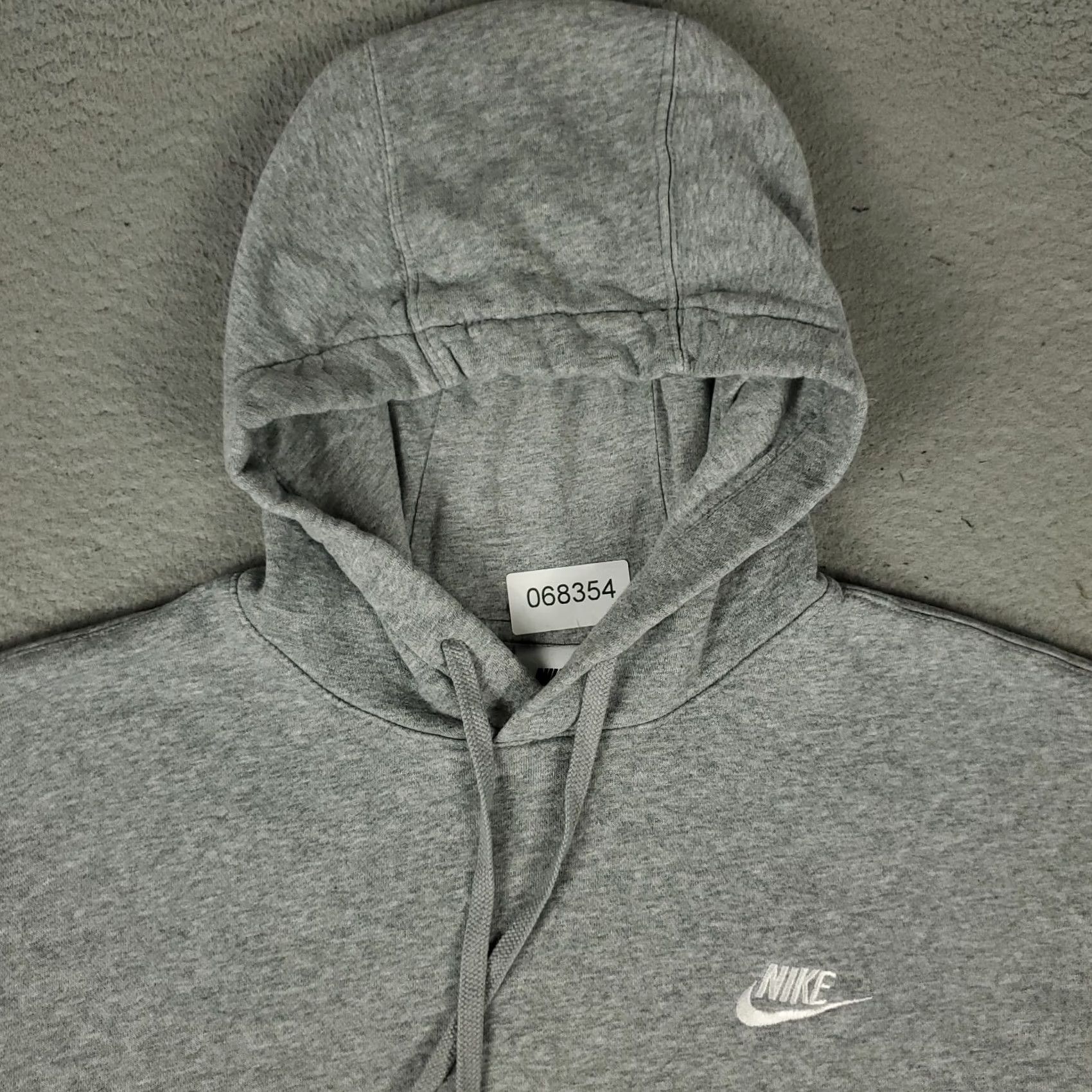 Nike Nike Hoodie Pullover Sweatshirt Mens Medium Gray Small Swoosh Size US M / EU 48-50 / 2 - 2 Thumbnail