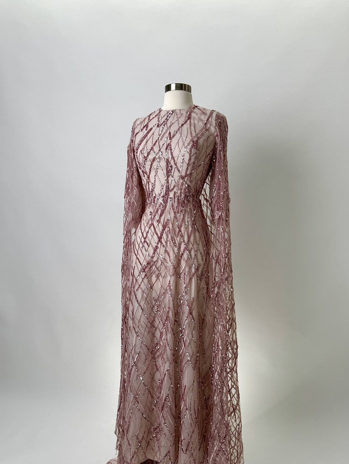 Other Preloved US 4 Anna Augusta Maxi Evening Dress Size S / US 4 / IT 40 - 2 Thumbnail