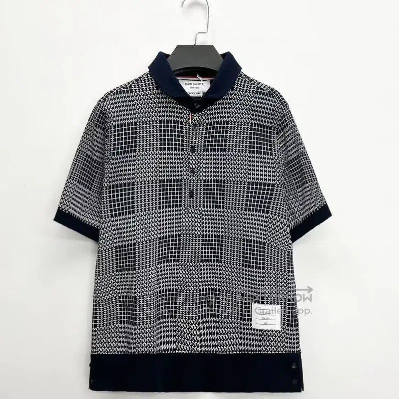 Thom Browne Thom Browne Gray Cotton Short Sleeve T-Shirt . Size S / US 4 / IT 40 - 1 Thumbnail