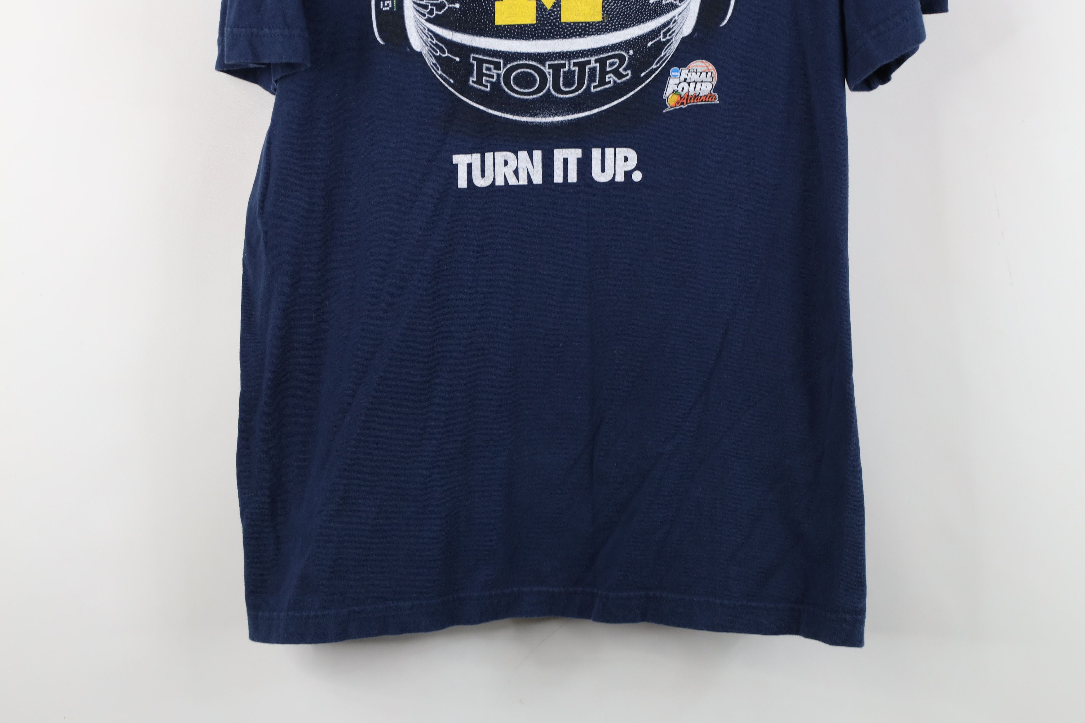 Nike Nike Final Four University of Michigan Basketball T-Shirt Size US L / EU 52-54 / 3 - 3 Thumbnail