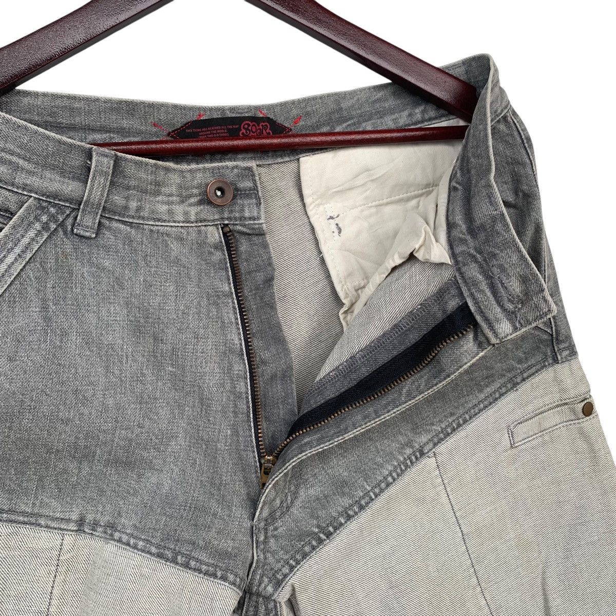 Japanese Brand × Other × Vintage SOAR Brand Parachute Jeans Japanese Denim Size US 32 / EU 48 - 6 Thumbnail