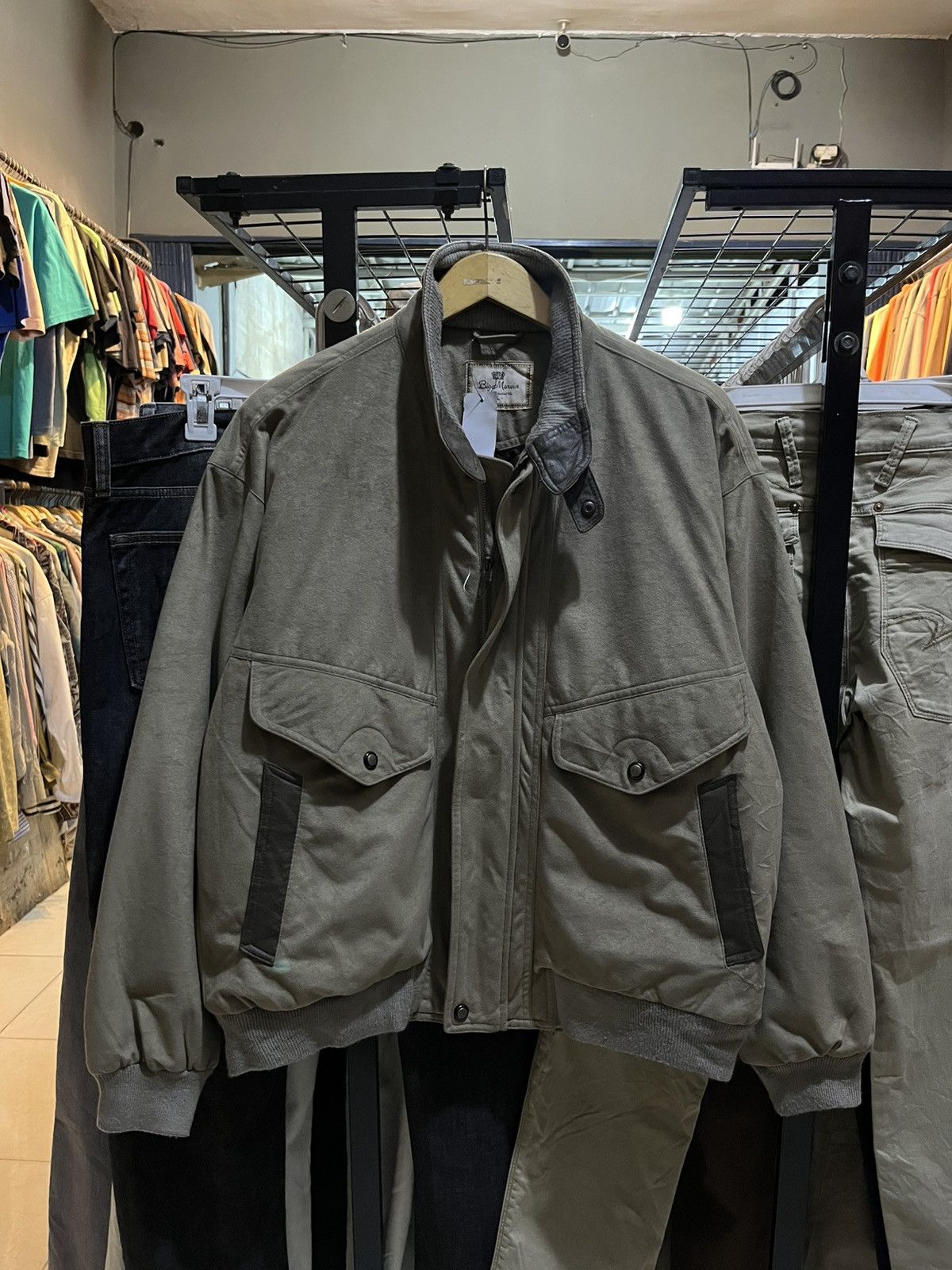 Japanese Brand Big marvin flight jacket Size US M / EU 48-50 / 2 - 2 Thumbnail