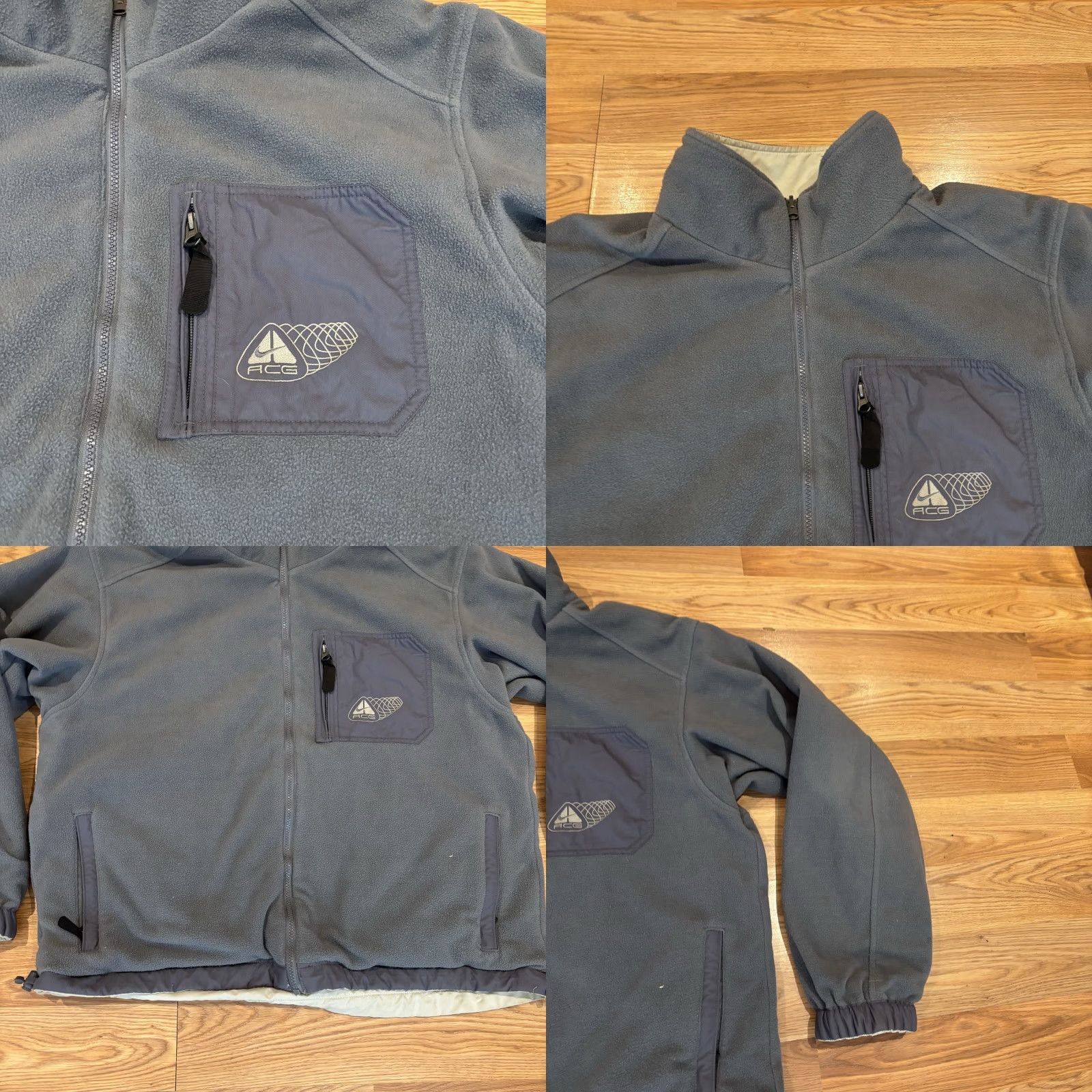 Nike ACG VINTAGE Nike ACG 3 Outer Layer Ski Jacket Reversible Beige Mens Size Large Size US L / EU 52-54 / 3 - 10 Thumbnail