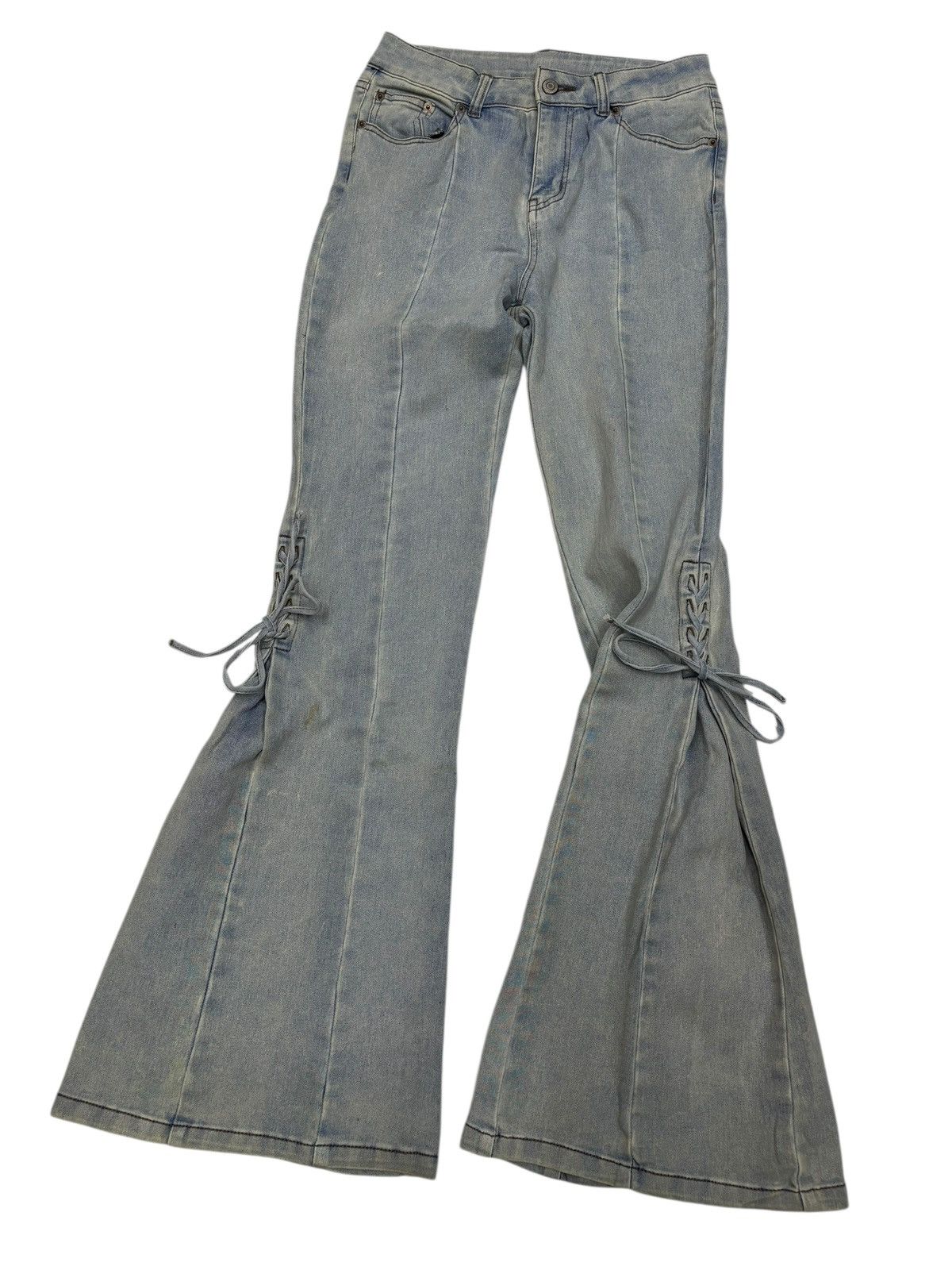 💥FLARE JEANS LACE UP IFSIXWASNINE LGB STYLE JEANS
