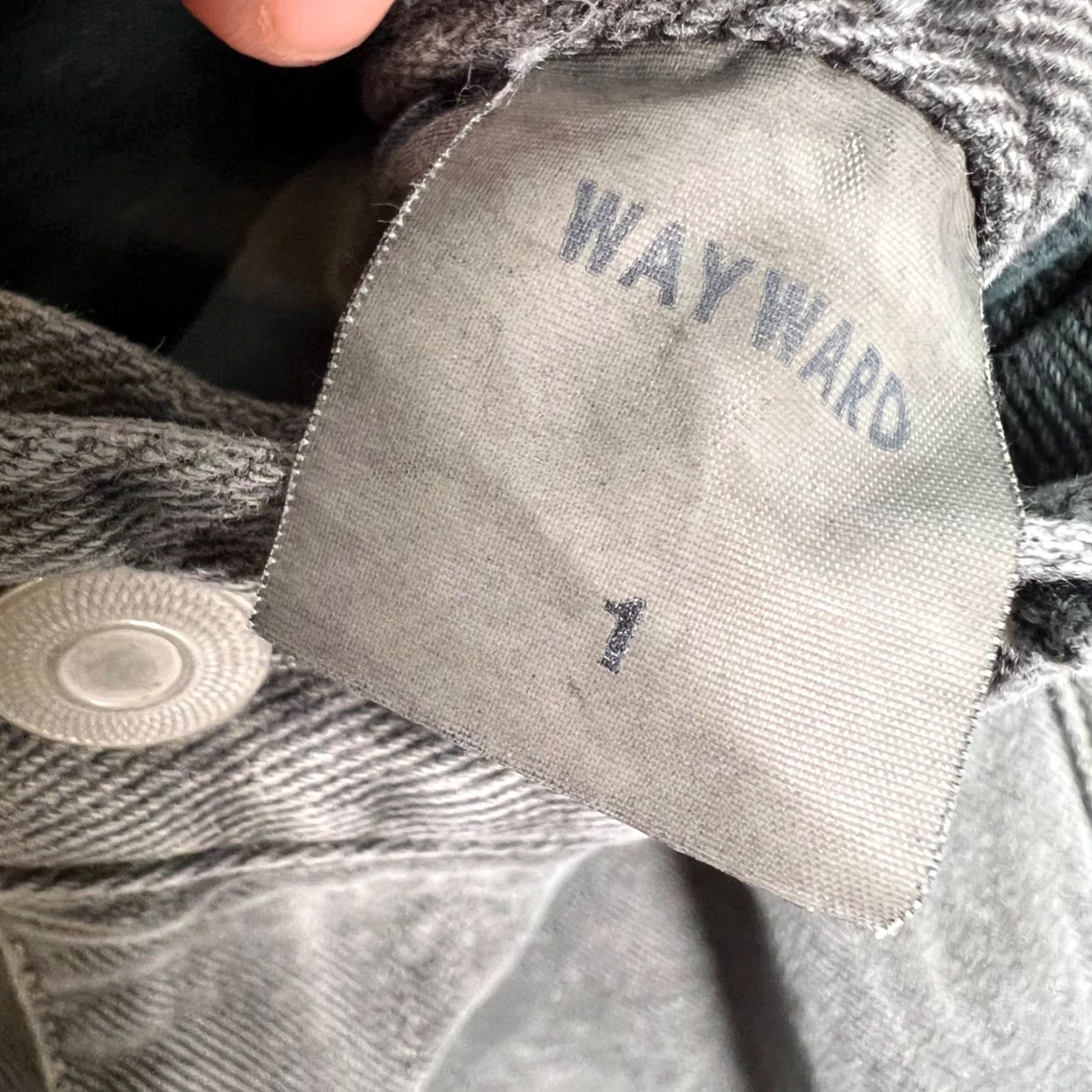 Denime Wayward Denim Jeans Womens Size 1 High-Waisted Straight Gray 31in Inseam 5-Pocket Regular Rise Mens/Girls? Size 25" / US 0 / IT 36 - 4 Thumbnail