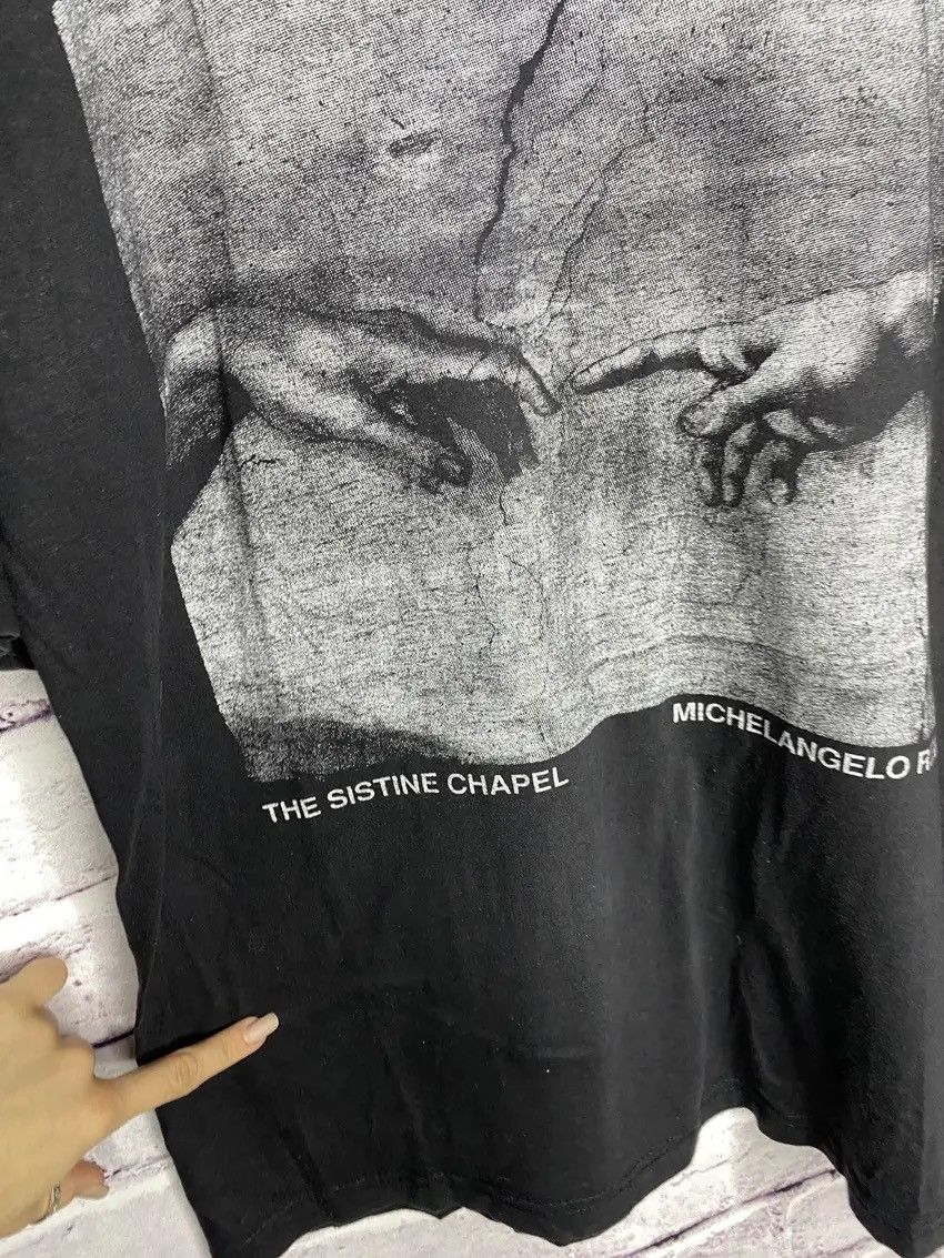 Arts & Science × Vintage 🫶🏻Vintage art The sistine chapel Michel angelo tee 90s Size US XXL / EU 58 / 5 - 5 Thumbnail