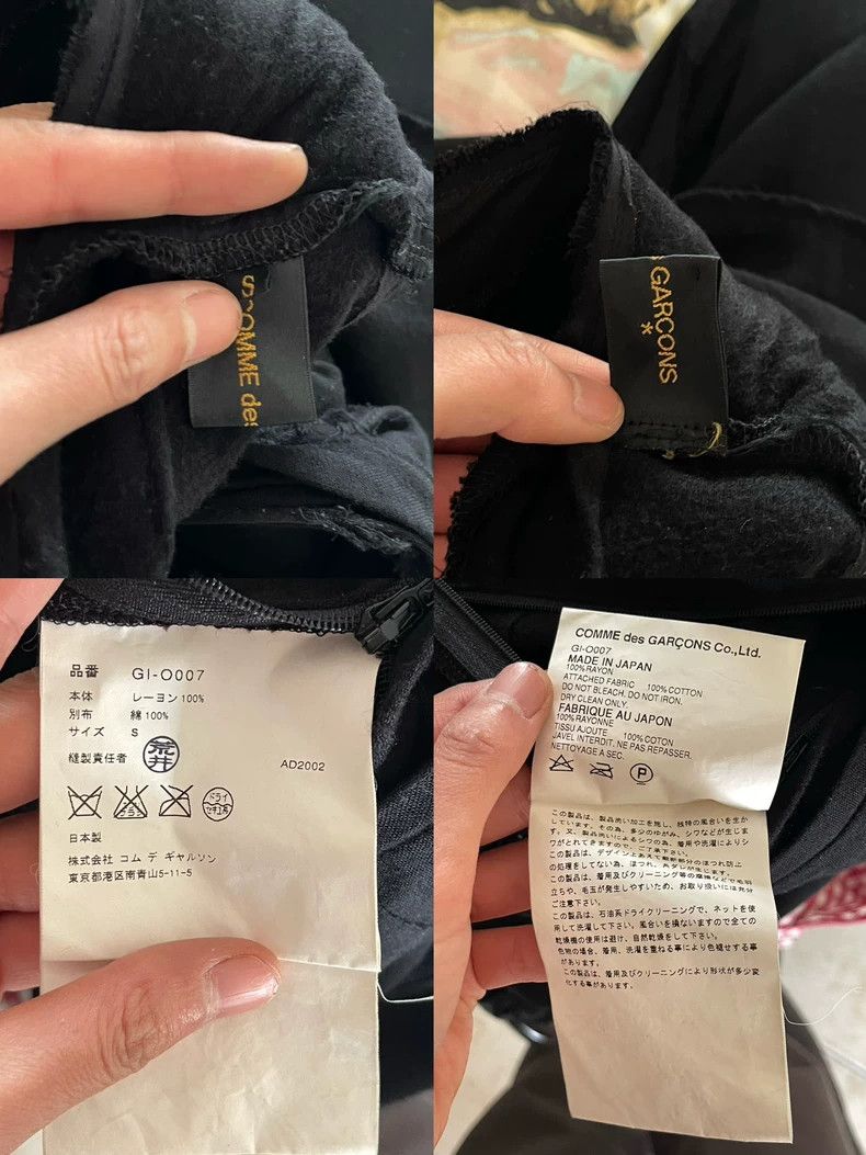 Comme des Garcons Comme des Garcons Black big braid fake two-piece double dr Size S / US 4 / IT 40 - 9 Thumbnail