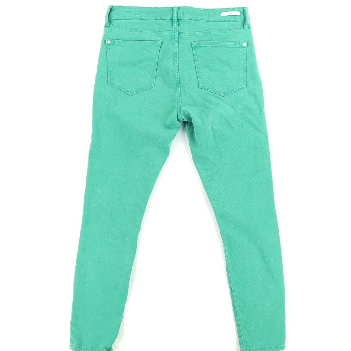 Vintage Pilcro and the Letterpress Stretch Mid-Rise Skinny Denim Jeans Green Women's 30 Size 30" / US 8 / IT 44 - 4 Thumbnail
