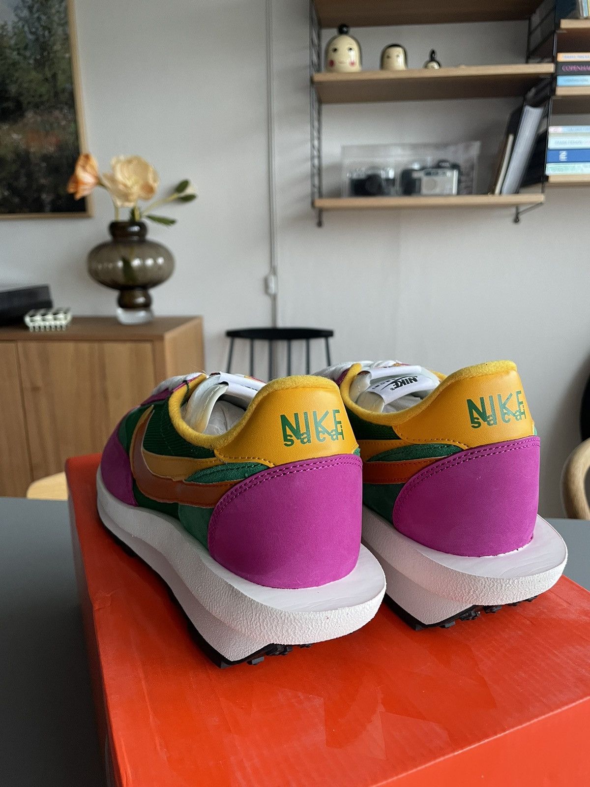 Nike Nike Waffle LD Sacai ‘Pine Green’ Size US 10 / EU 43 - 5 Thumbnail