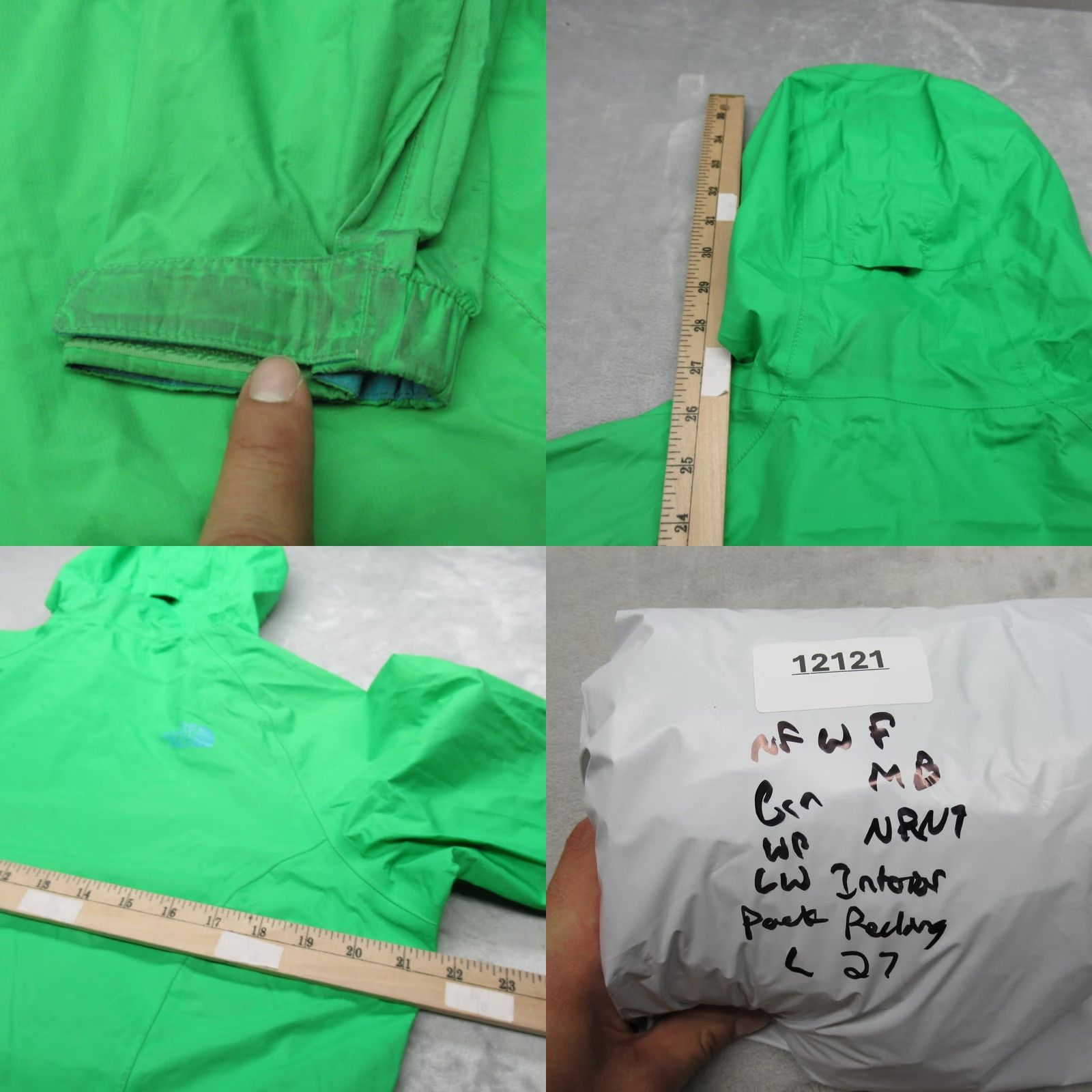 The North Face The North Face Jacket Womens Medium Green Lightweight Waterproof Packable READ Size M / US 6-8 / IT 42-44 - 11 Thumbnail
