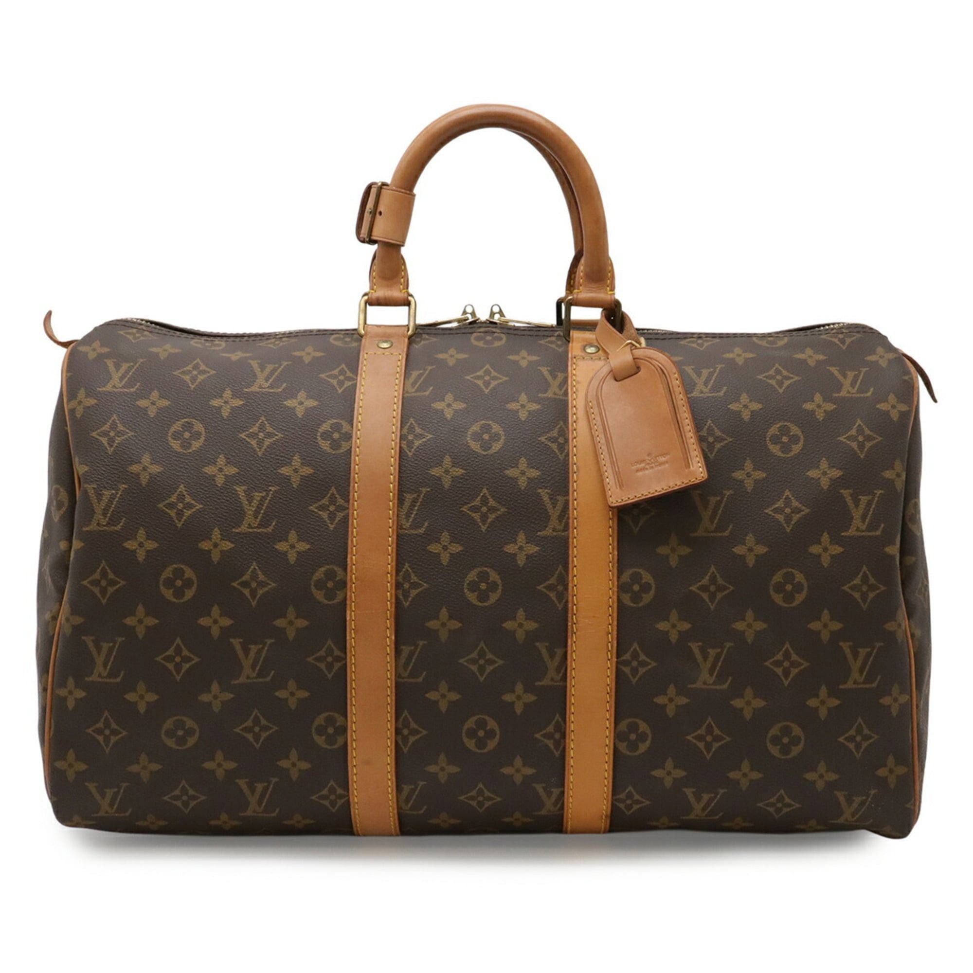 Louis Vuitton Louis Vuitton Monogram Keepall 45 Boston Bag Handbag Travel M41428 Size ONE SIZE - 1 Thumbnail