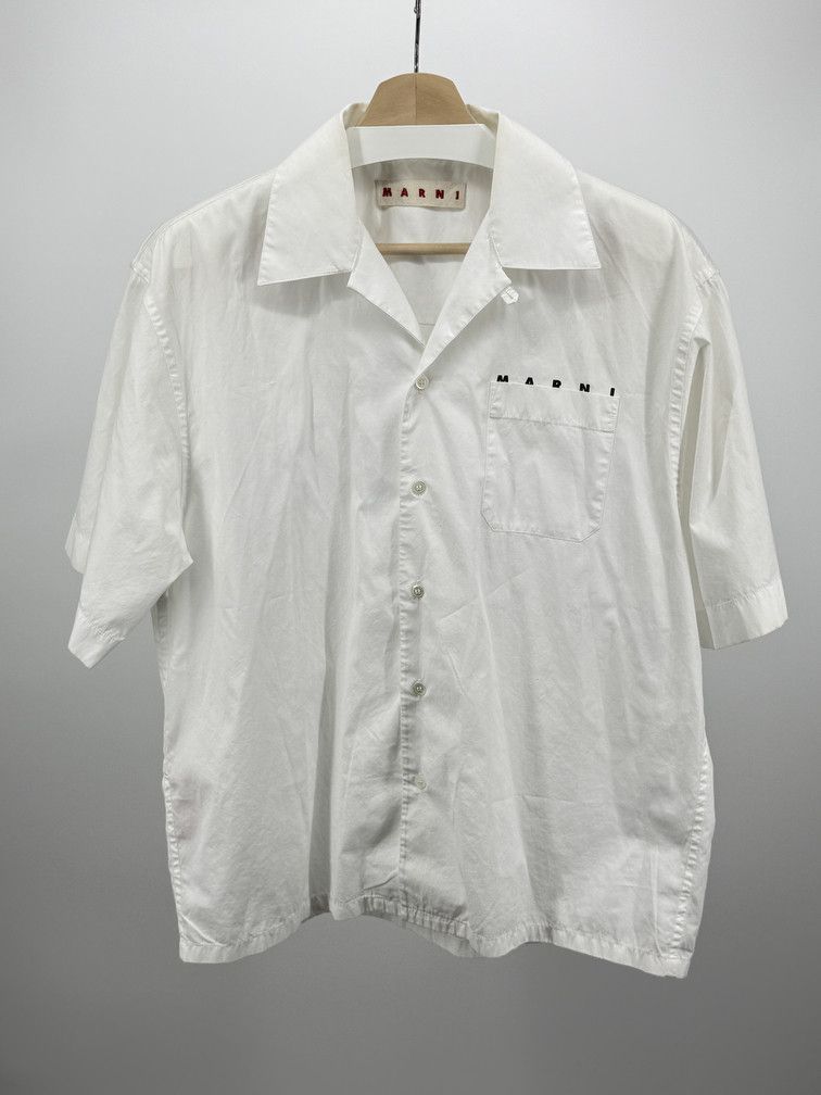 Marni Pocket Logo Shirt Size US M / EU 48-50 / 2 - 1 Thumbnail