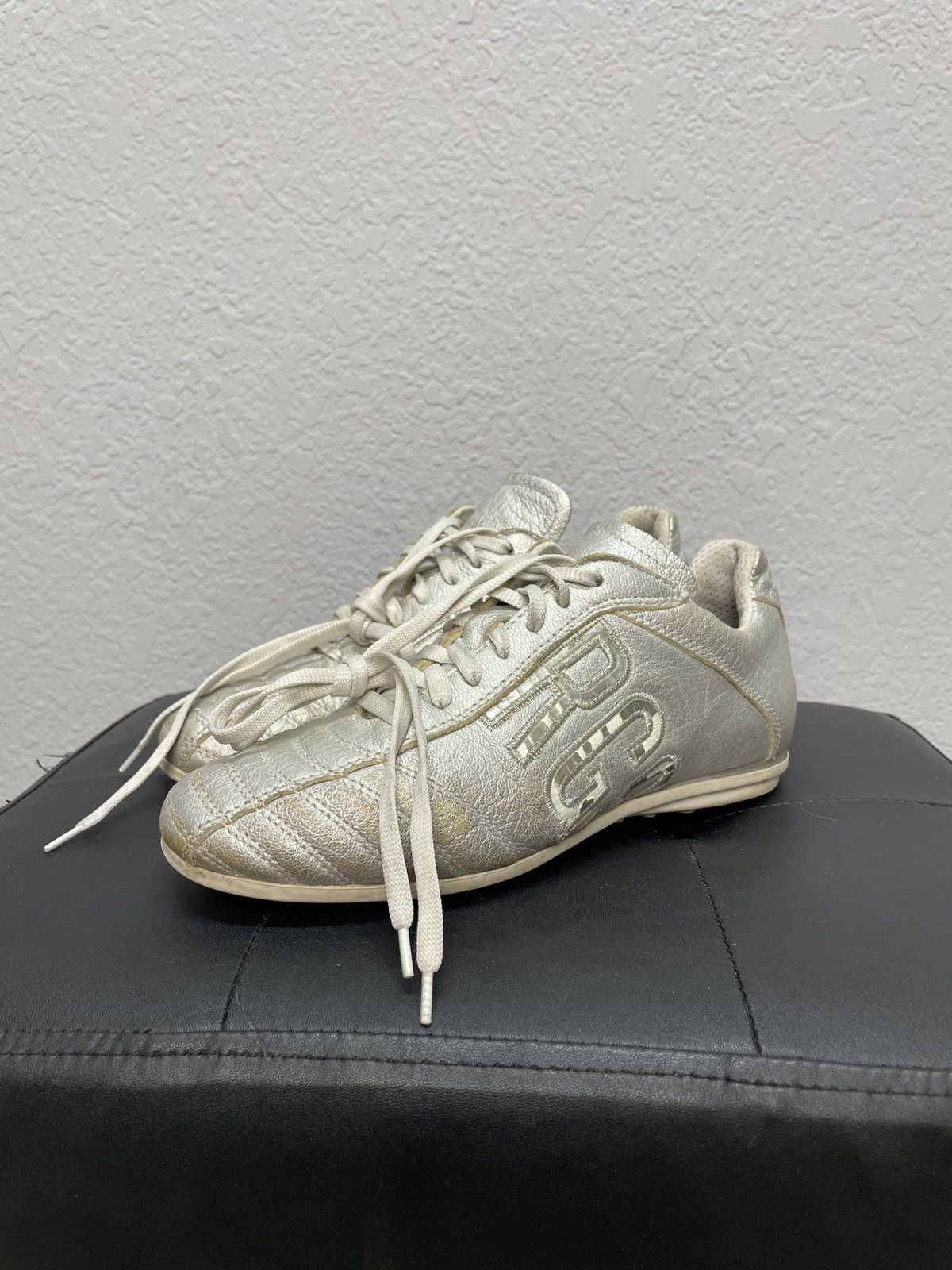Dirk Bikkembergs Vintage Italian Dirk Bikembergs Leather Sneakers Shoes Size US 6 / IT 36 - 6 Thumbnail