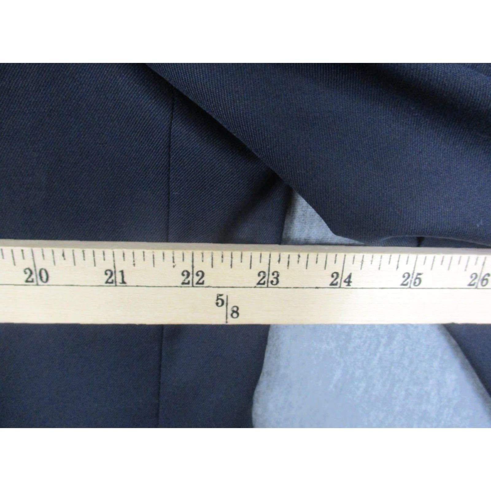 Brooks Brothers VINTAGE Brooks Brothers Blazer Mens 46 Long Wool Blue Notch Lapel 2 Button Classic Jacket - 346 Style Size 46R - 5 Thumbnail