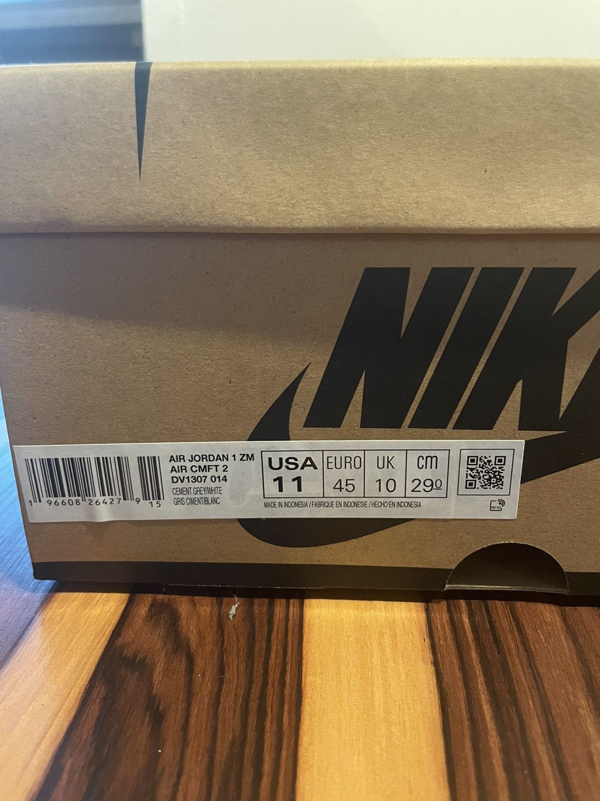Nike Jordan 1 High Zoom Air CMFT 2 Size US 11 / EU 44 - 6 Thumbnail