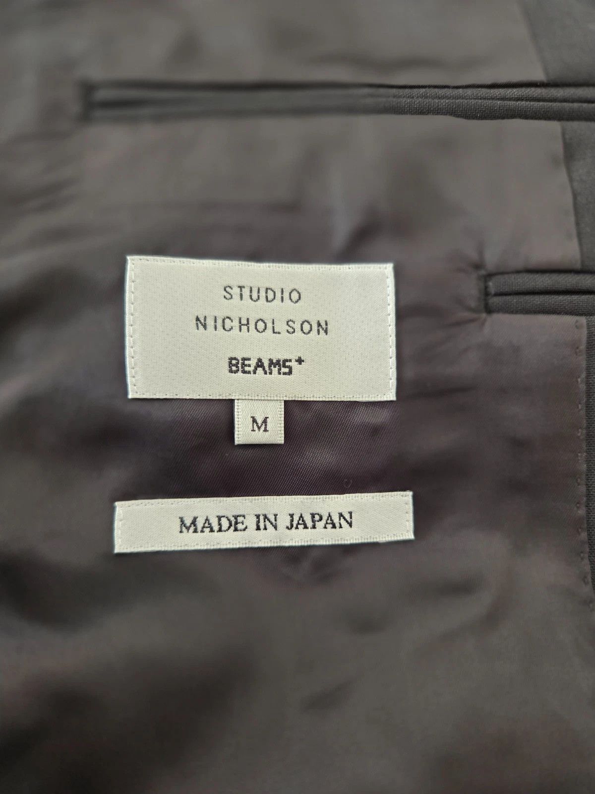 Studio Nicholson SN X BEAMS Plus Paul Tropical Wool Jacket Size 50R - 7 Thumbnail