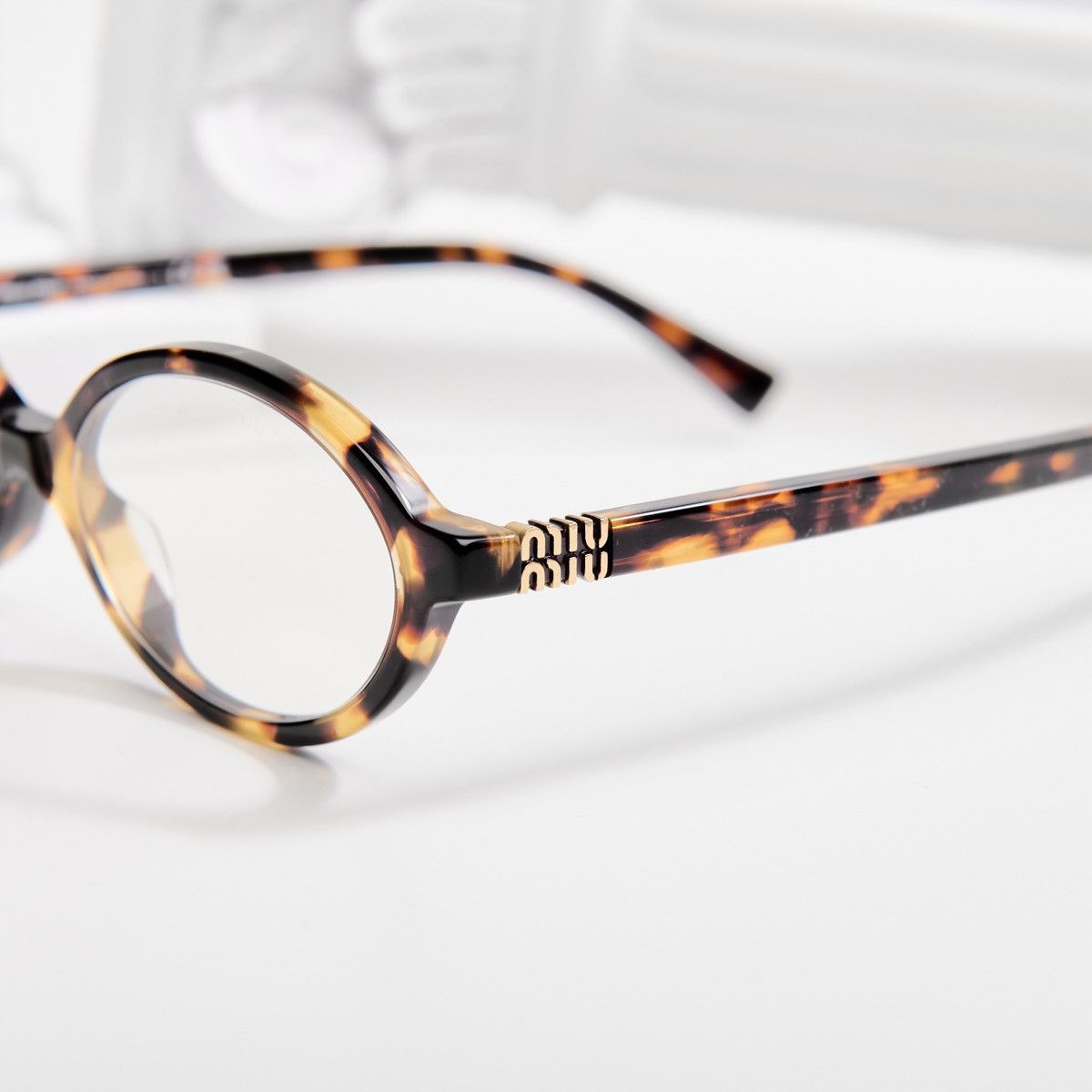 Miu Miu MIU MIU 0MU 04ZS VAU08N GLASSES Size ONE SIZE - 3 Thumbnail