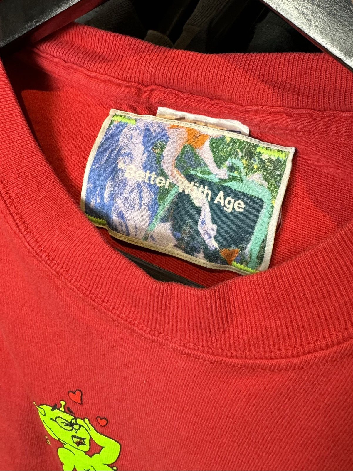 Better With Age Better With Age Alien Red Tee - Large Size US L / EU 52-54 / 3 - 5 Thumbnail