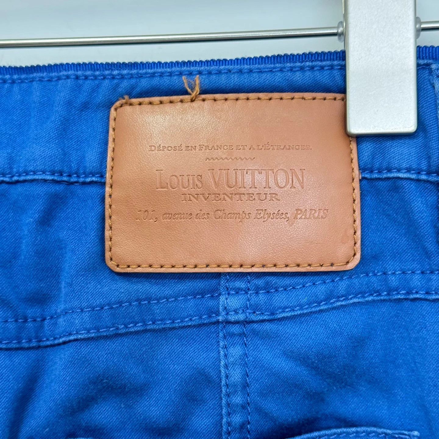 Louis Vuitton xm0869 Louis Vuitton Leather Logo Pants, Size US 28 / EU 44 - 3 Thumbnail