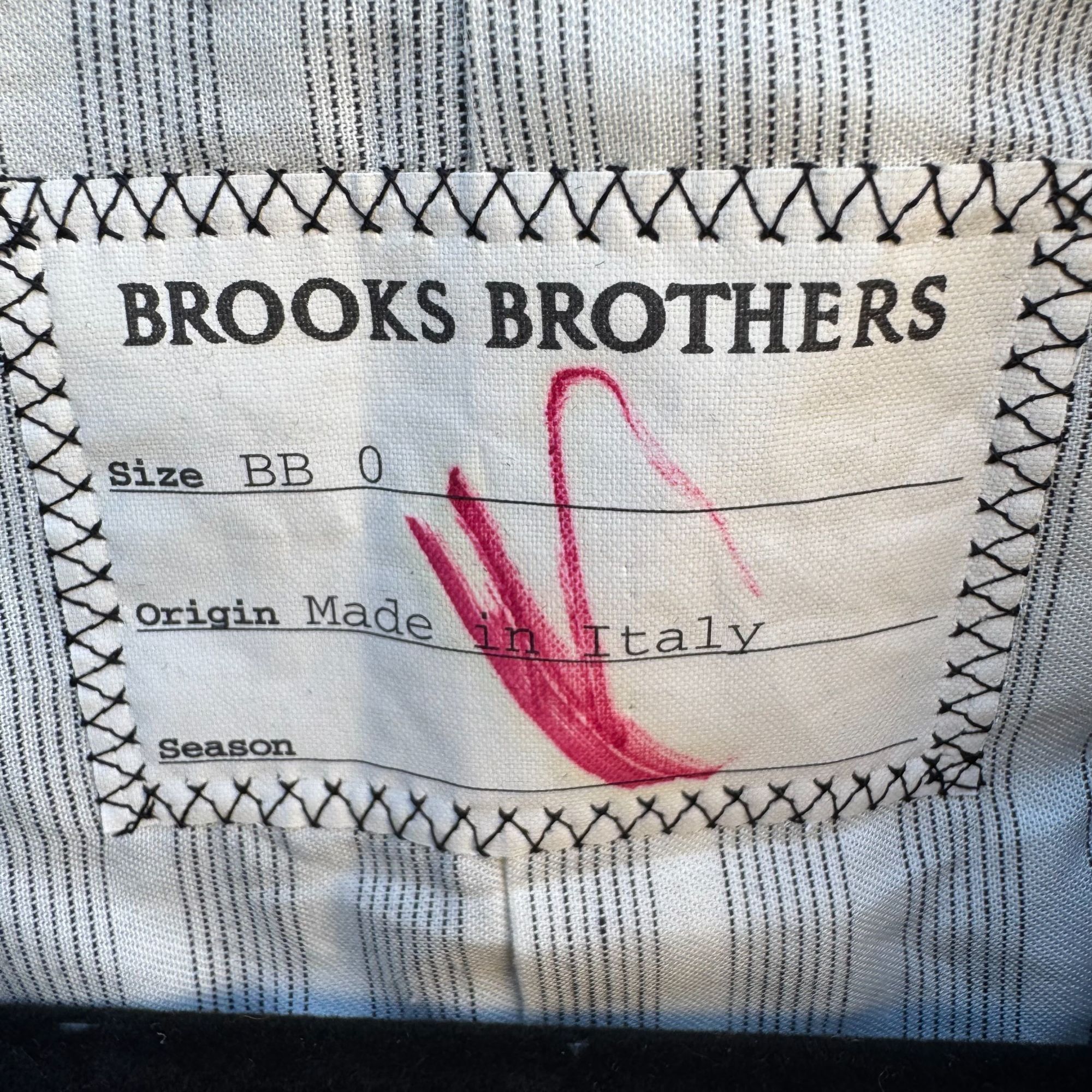 Brooks Brothers Brooks Brothers Black Fleece 1818 Thom Brown Italian Wool Me Size 36R - 10 Thumbnail