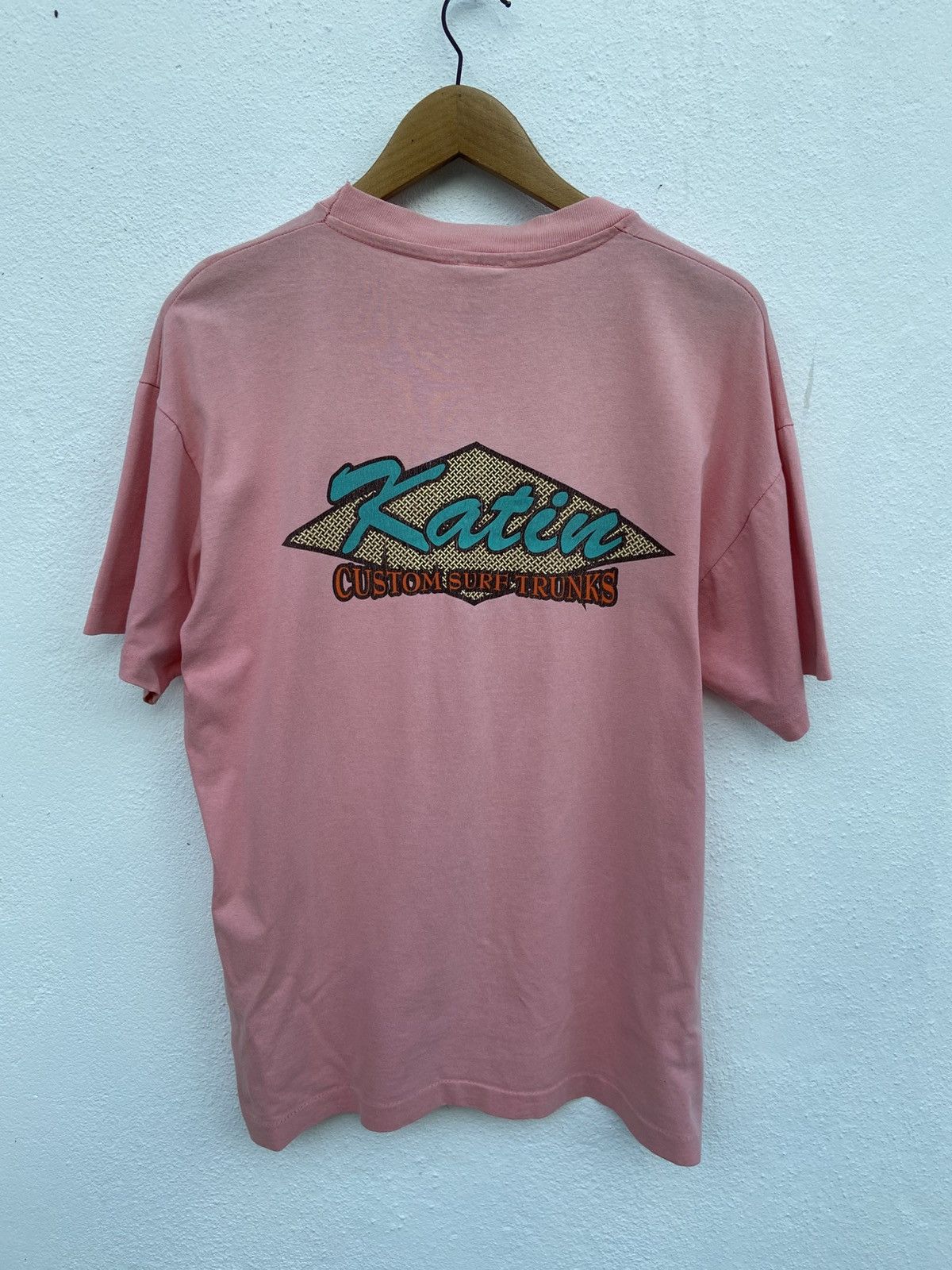 Katin 🔥Vtg 90s Vintage Katin t shirt surfing Usa Quicksilver Size US L / EU 52-54 / 3 - 2 Thumbnail
