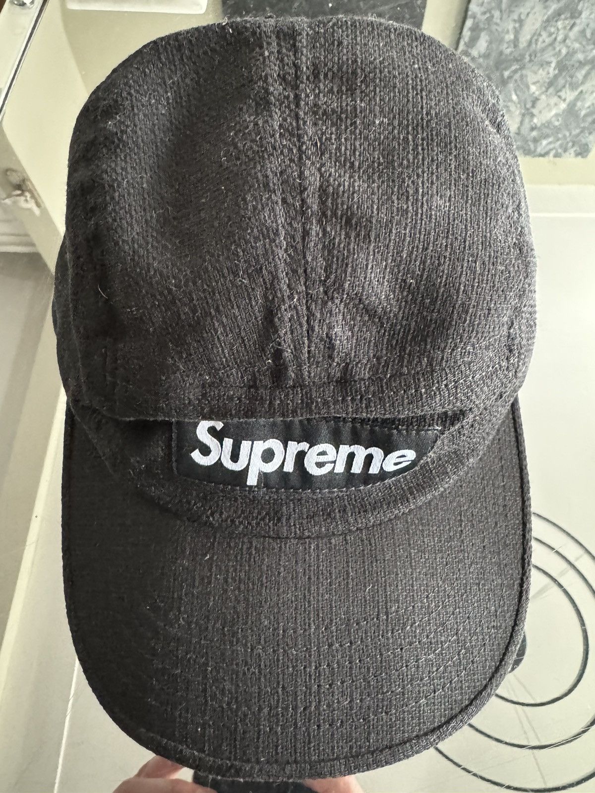 Supreme Black Camp Cap | Grailed