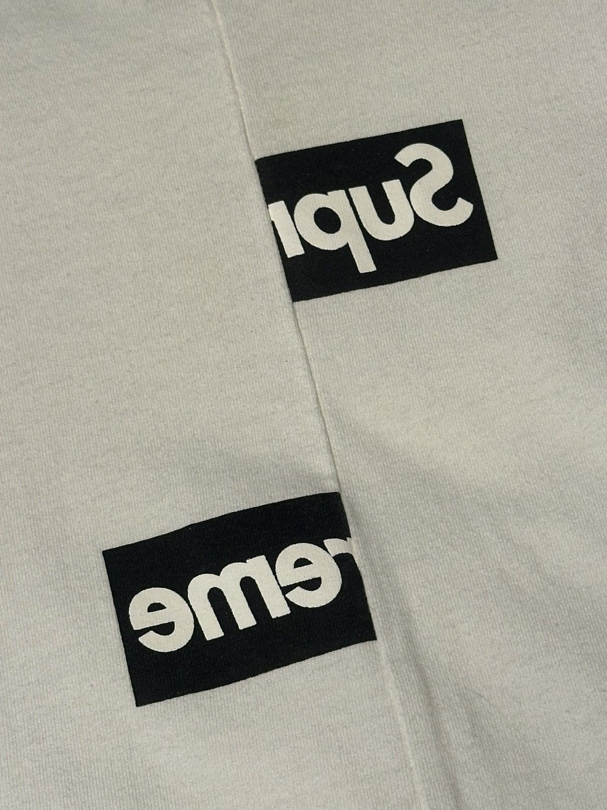 Supreme × Vintage Supreme X CDG shirt Size US M / EU 48-50 / 2 - 3 Thumbnail