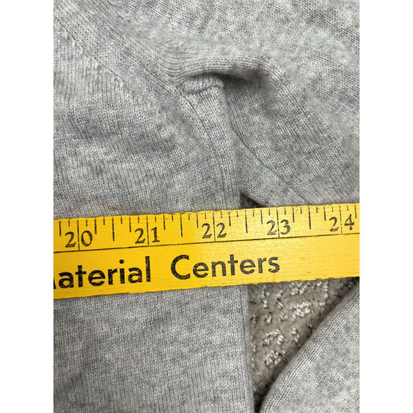 J.Crew J.CREW Cardigan Womens M Gray Open Front Cashmere Long Sleeve Sweater Solid Size M / US 6-8 / IT 42-44 - 3 Thumbnail